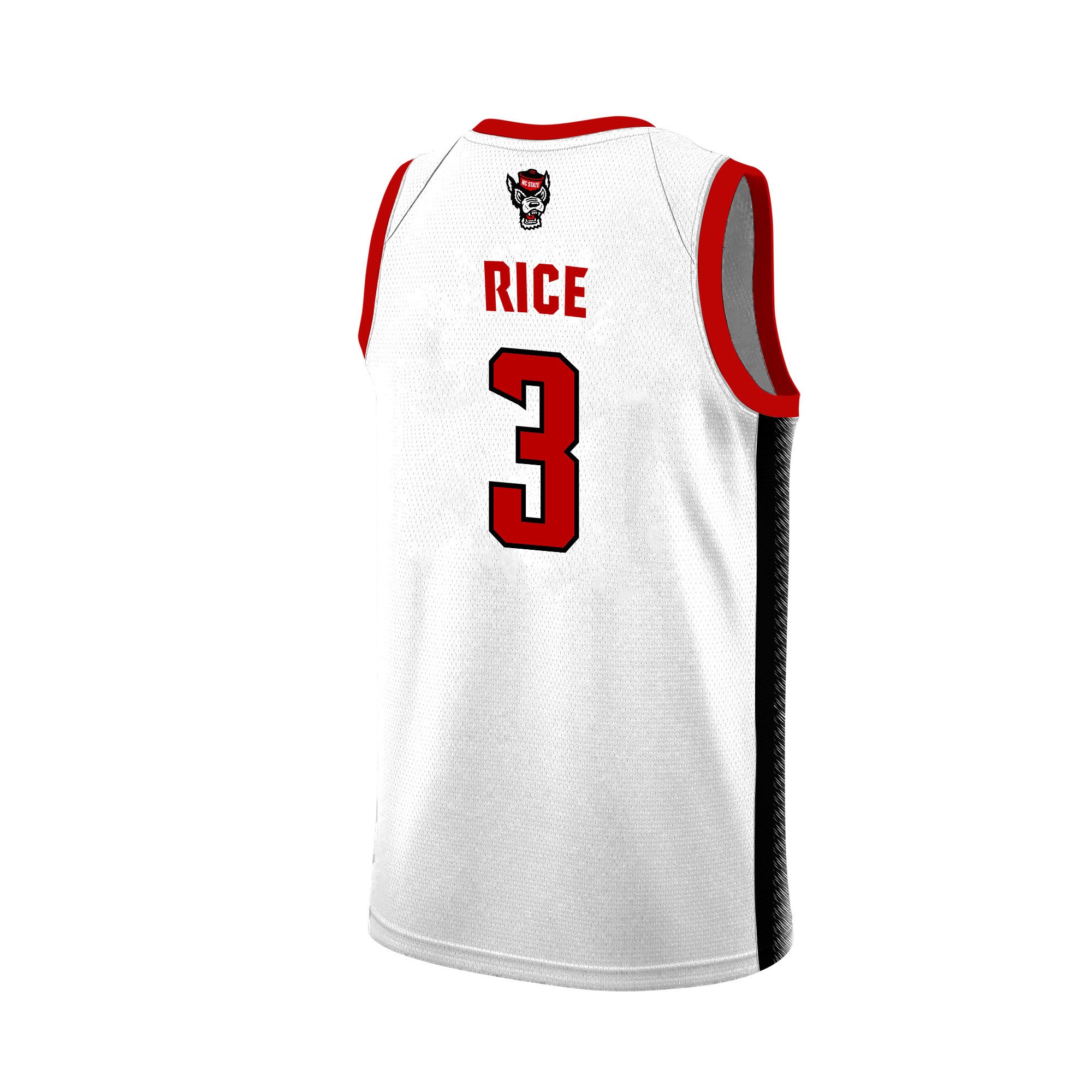 MJ Rice 3 NC State Wolfpack 2024 White Unisex NCAA Jersey Unisex