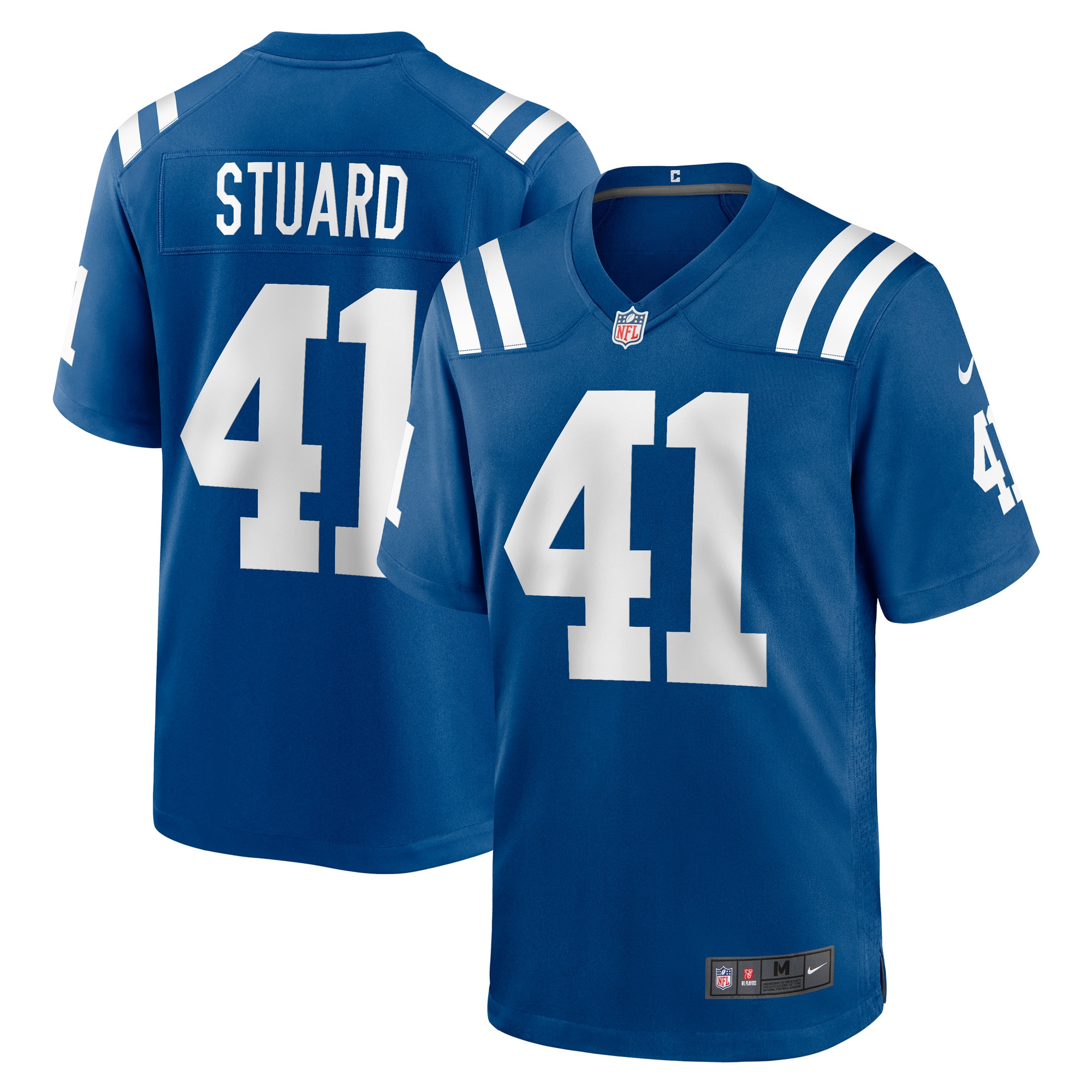 Indianapolis Colts Grant Stuard Royal Game Player NFL Jersey Men's