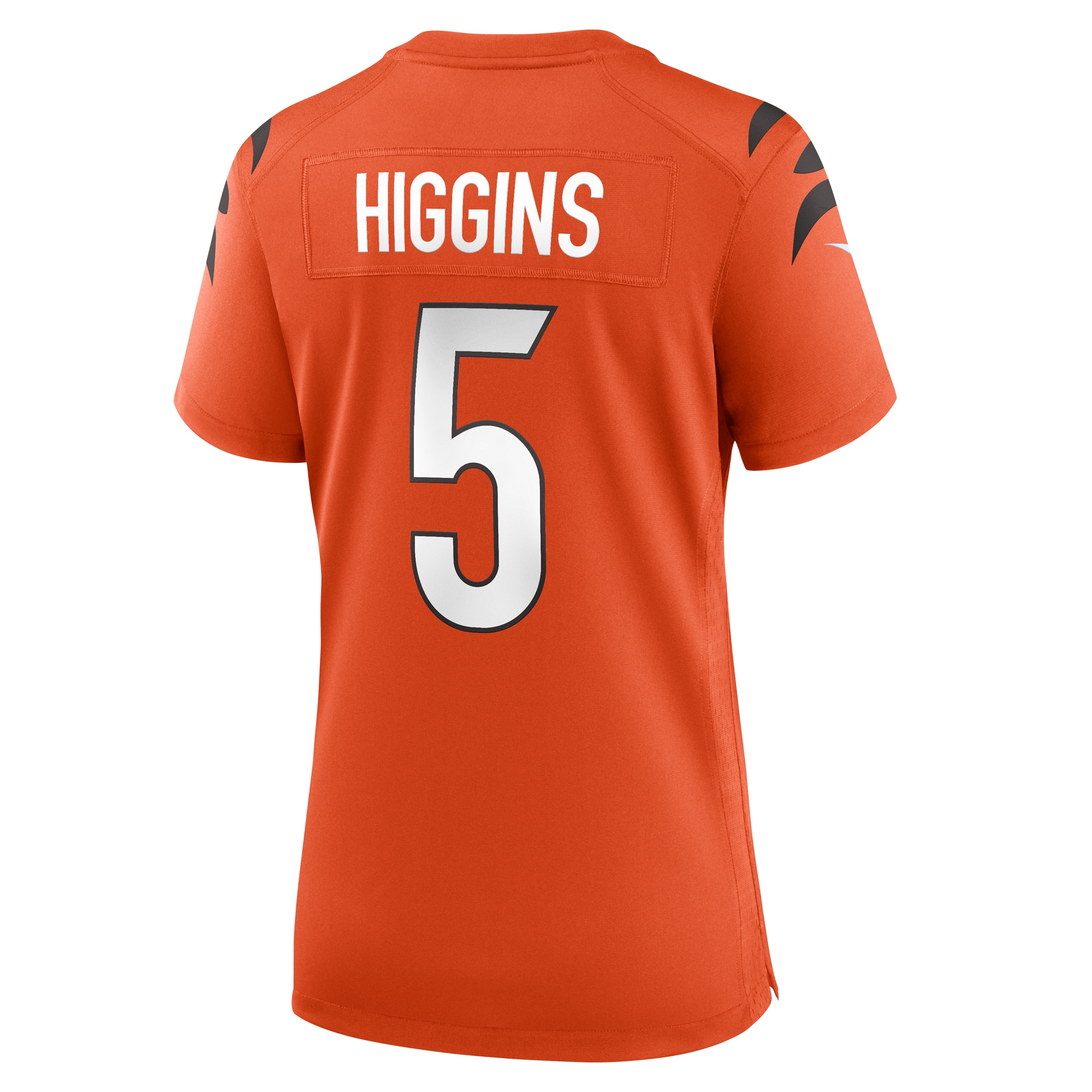 Cincinnati Bengals Tee Higgins Orange Alternate Game Player NFL Jersey Women's