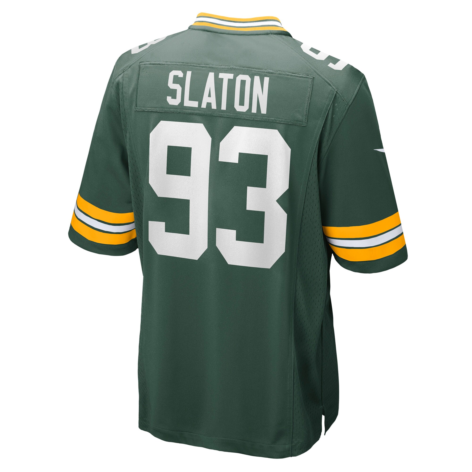 Green Bay Packers T.J. Slaton Green Game NFL Jersey Men's