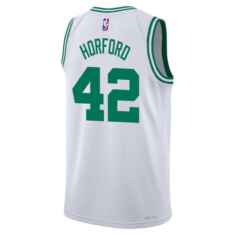 Al Horford 42 Boston Celtics 2024 FINALS CHAMPIONS Swingman Association Editio White NBA Jersey Men's