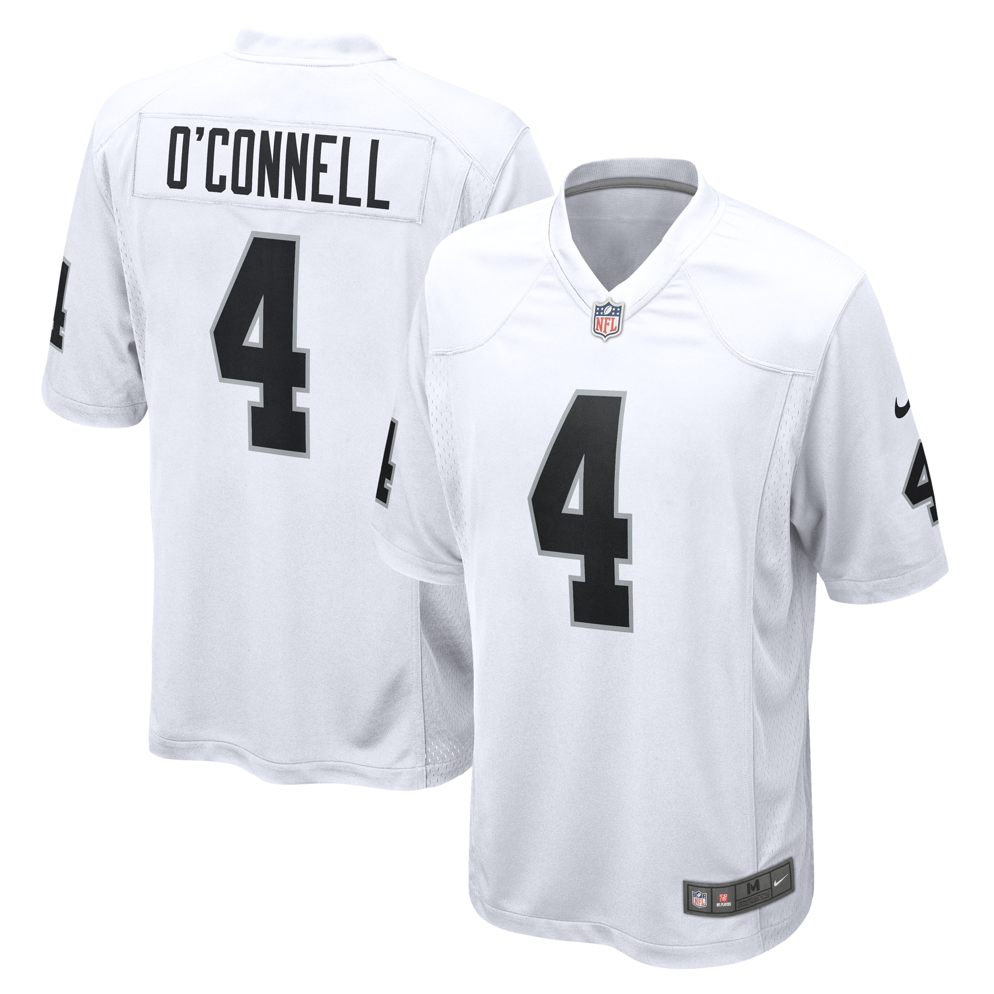 Aidan O'Connell Las Vegas Raiders Nike Game Jersey - White