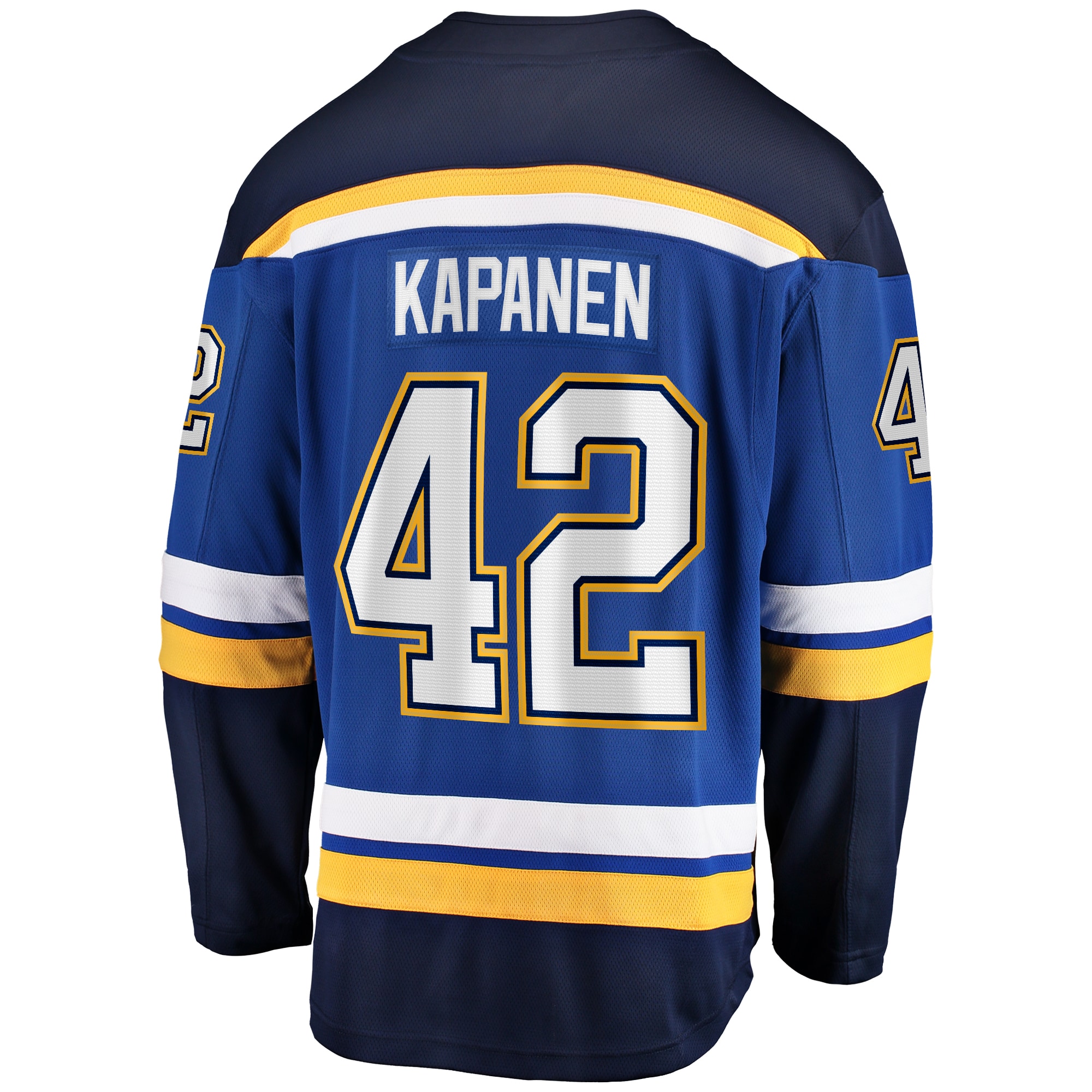 St. Louis Blues Kasperi Kapanen Blue Home Breakaway NHL Jersey Men's