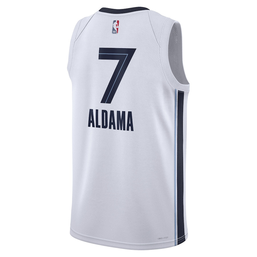 Santi Aldama 7 Memphis Grizzlies Unisex Swingman Association Editio White NBA Jersey Unisex