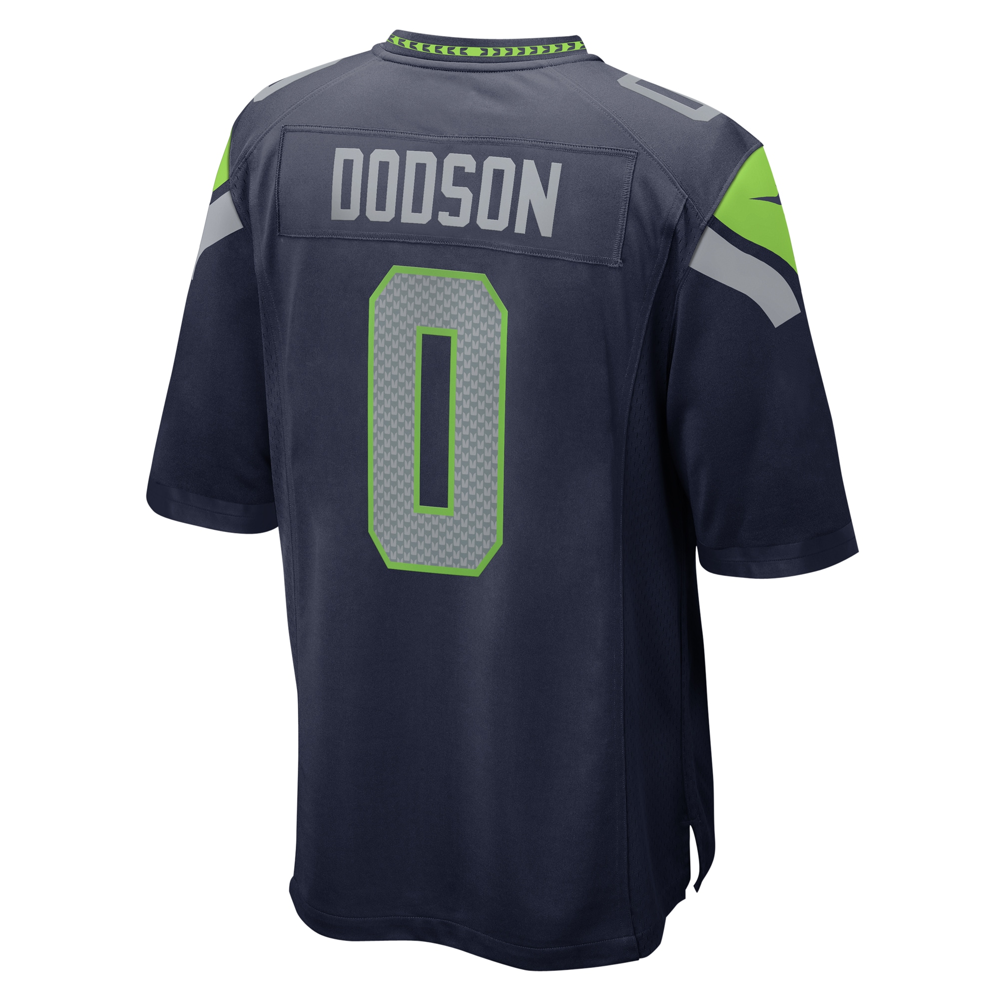 Seattle Seahawks Tyrel Dodson College Navy Game NFL Jersey Men's