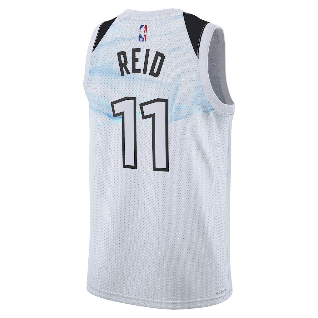 Naz Reid 11 Minnesota Timberwolves Unisex 2024/25 Swingman Player City Editio White NBA Jersey Unisex