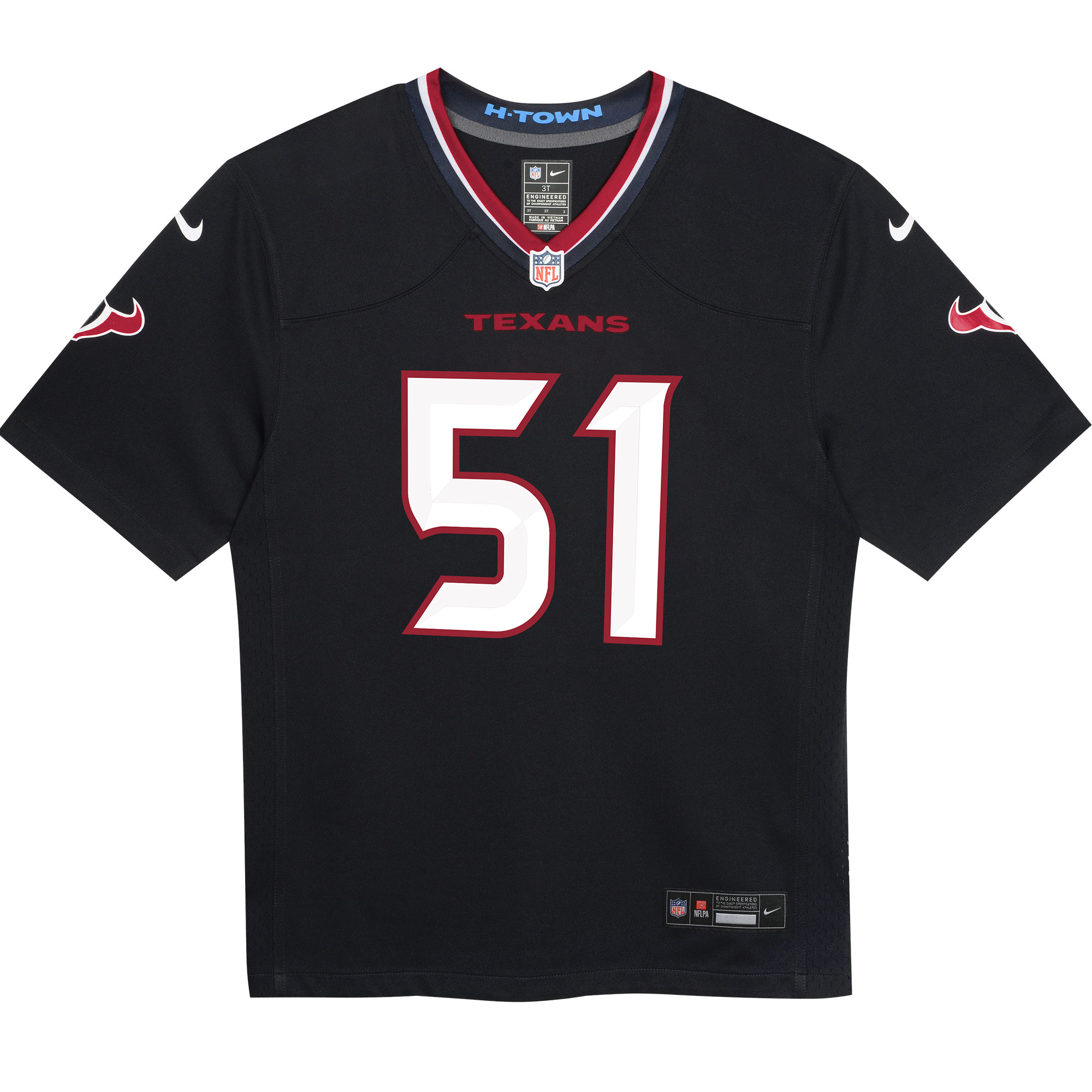 Preschool Houston Texans Will Anderson Jr. Navy Game NFL Jersey Men's
