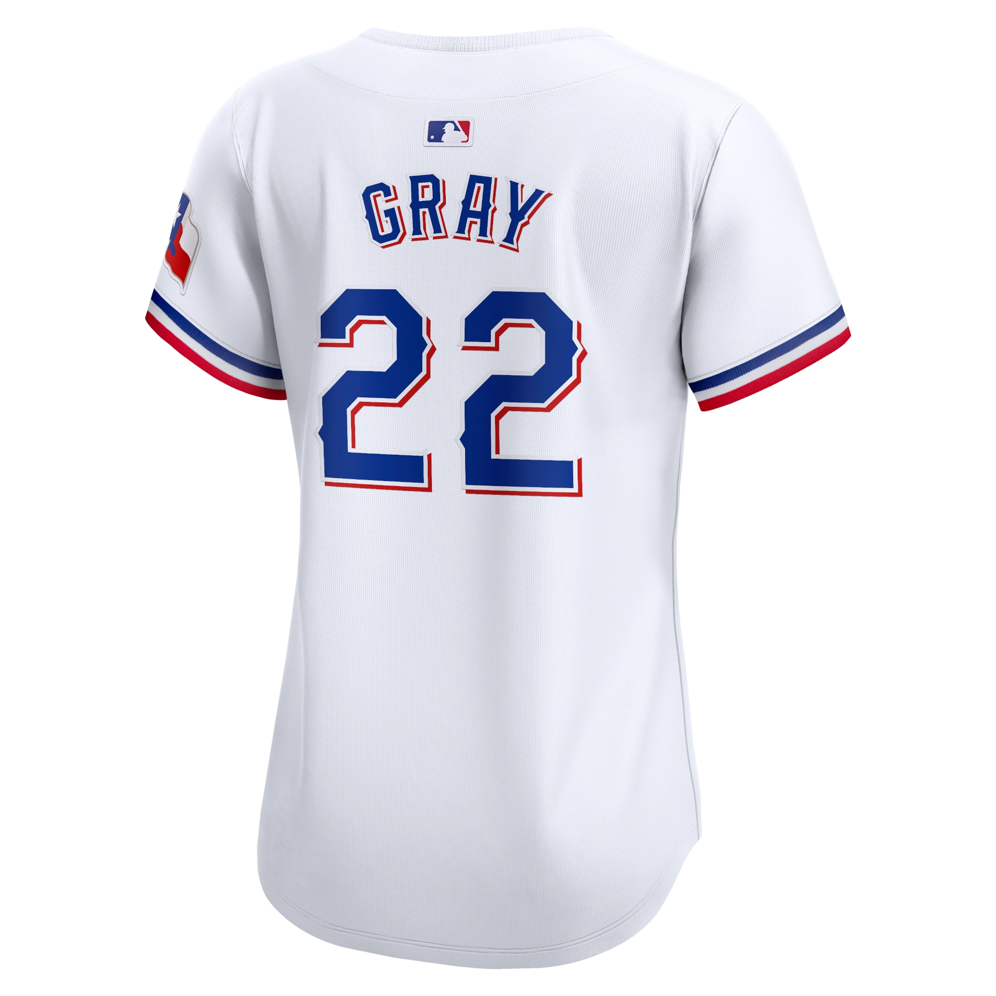 Texas Rangers Jon Gray White Home Limited Player MLB Jersey Women's