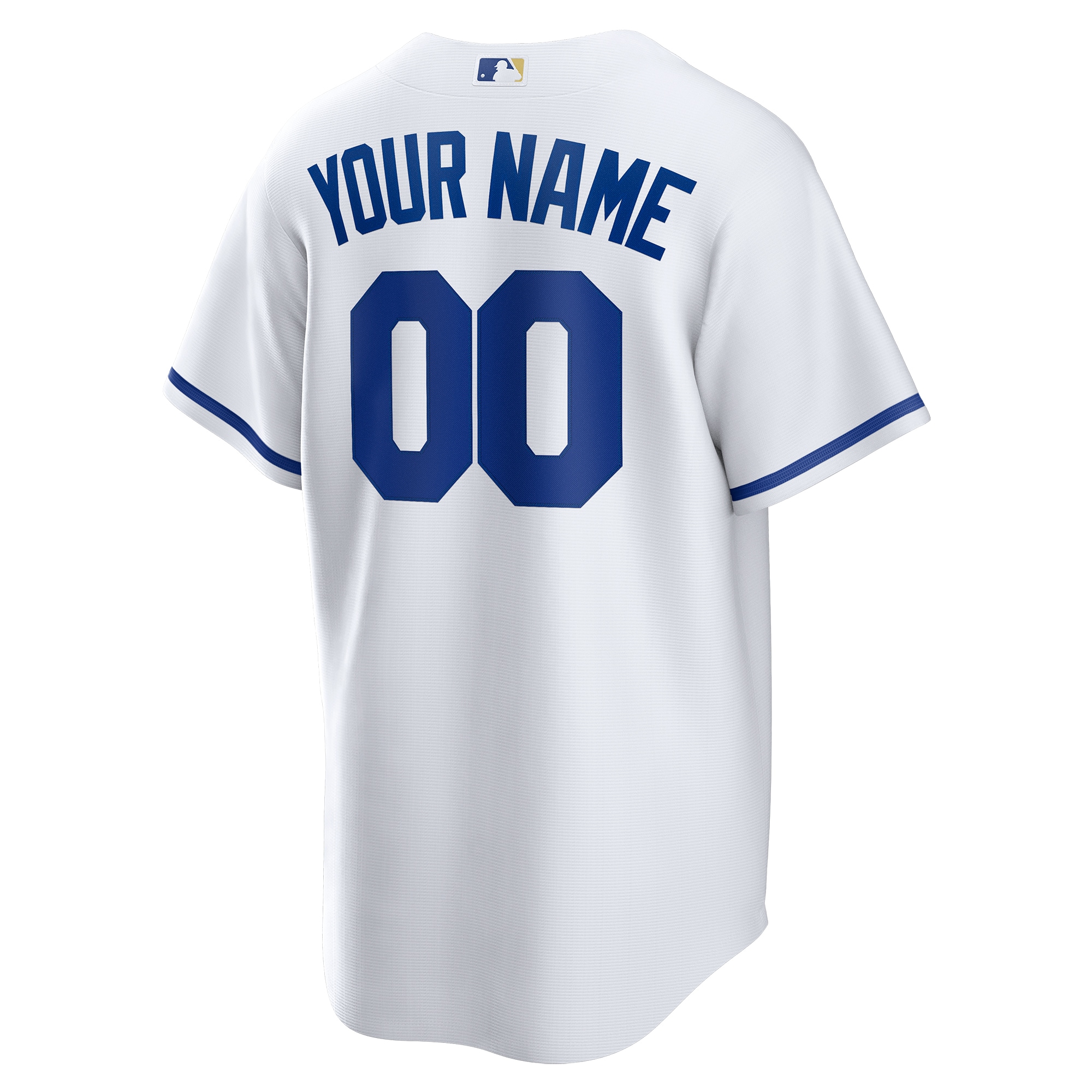 Kansas City Royals White Custom MLB Jersey Men's