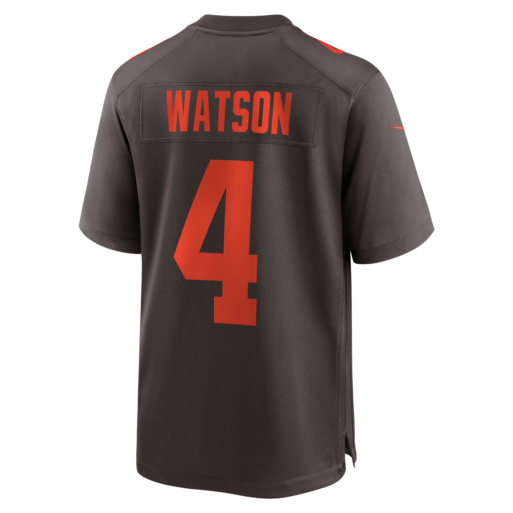 Cleveland Browns Deshaun Watson Brown Alternate Game NFL Jersey Men's