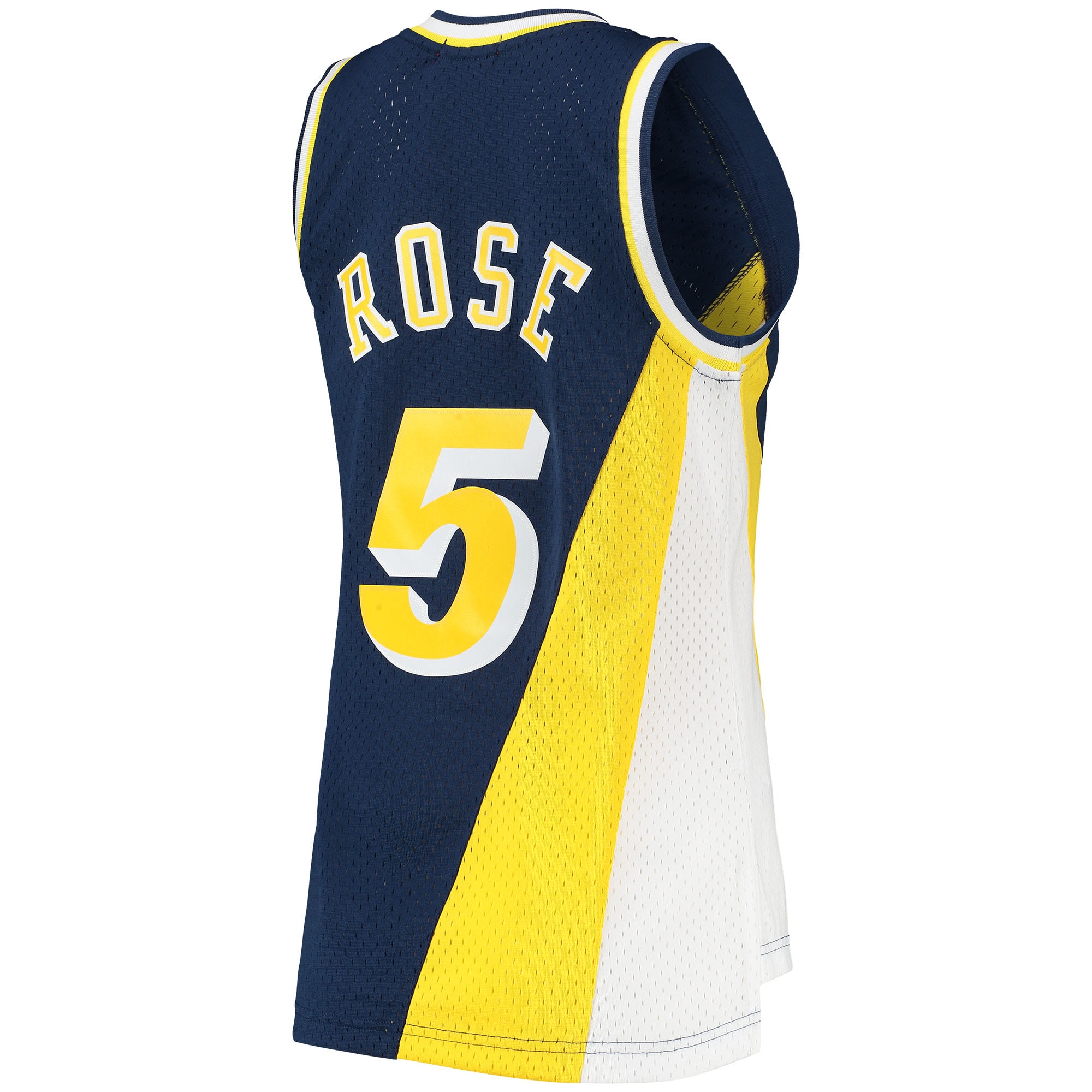Mitchell Ness Jalen Rose Navy Indiana Pacers 1996/97 Hardwood Classics Swingman NBA Jersey Women's