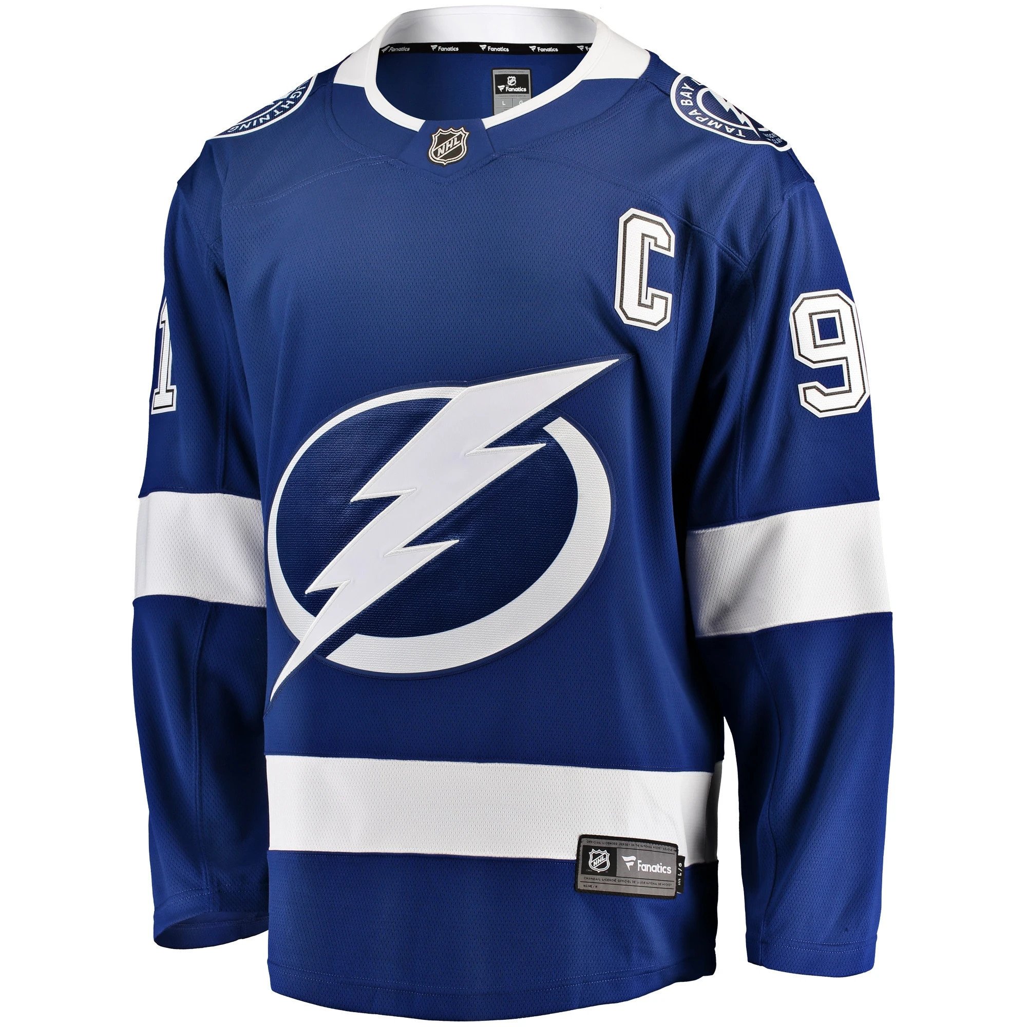 Tampa Bay Lightning Steven Stamkos Blue Home Breakaway Player NHL Jersey Youth