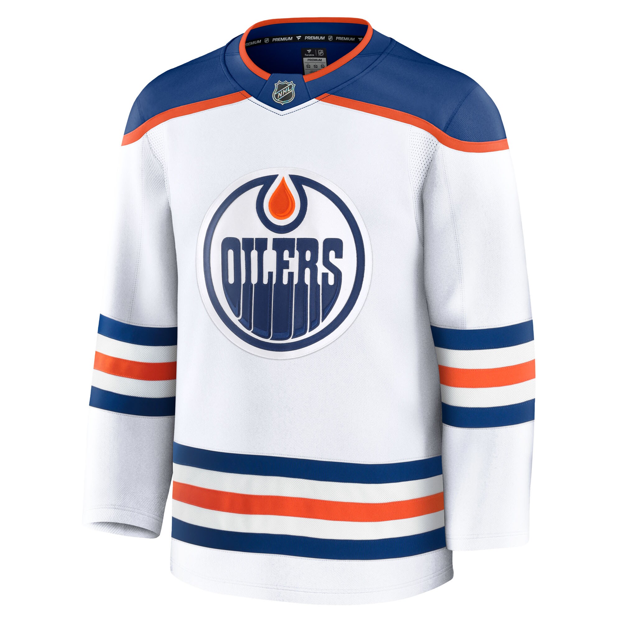 Edmonton Oilers White Away Premium NHL Jersey Men's