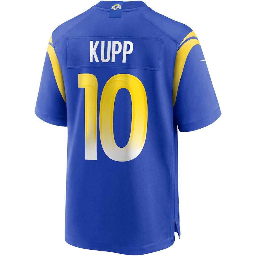 Cooper Kupp 10 Los Angeles Rams Game Royal NFL Jersey Men's