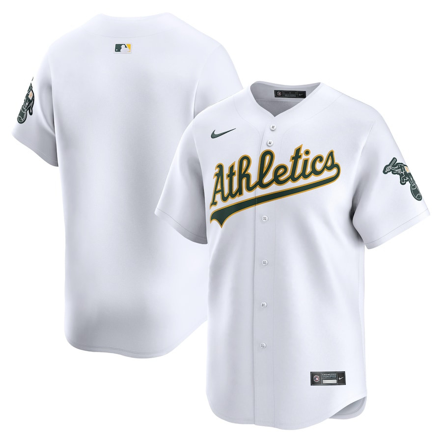 Oakland Athletics Home Limited White MLB Jersey Youth