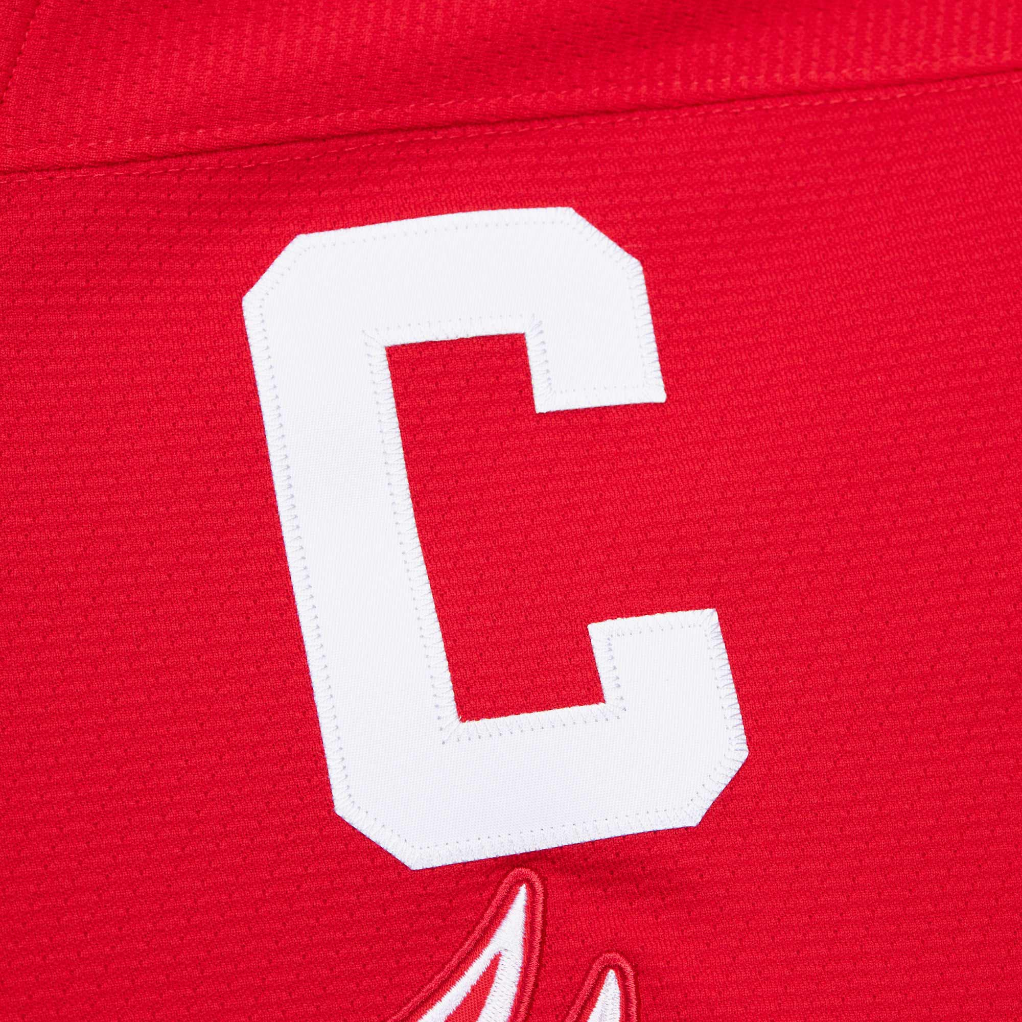 Detroit Red Wings Steve Yzerman Scarlet 1996-97 Power Play NHL Jersey Men's