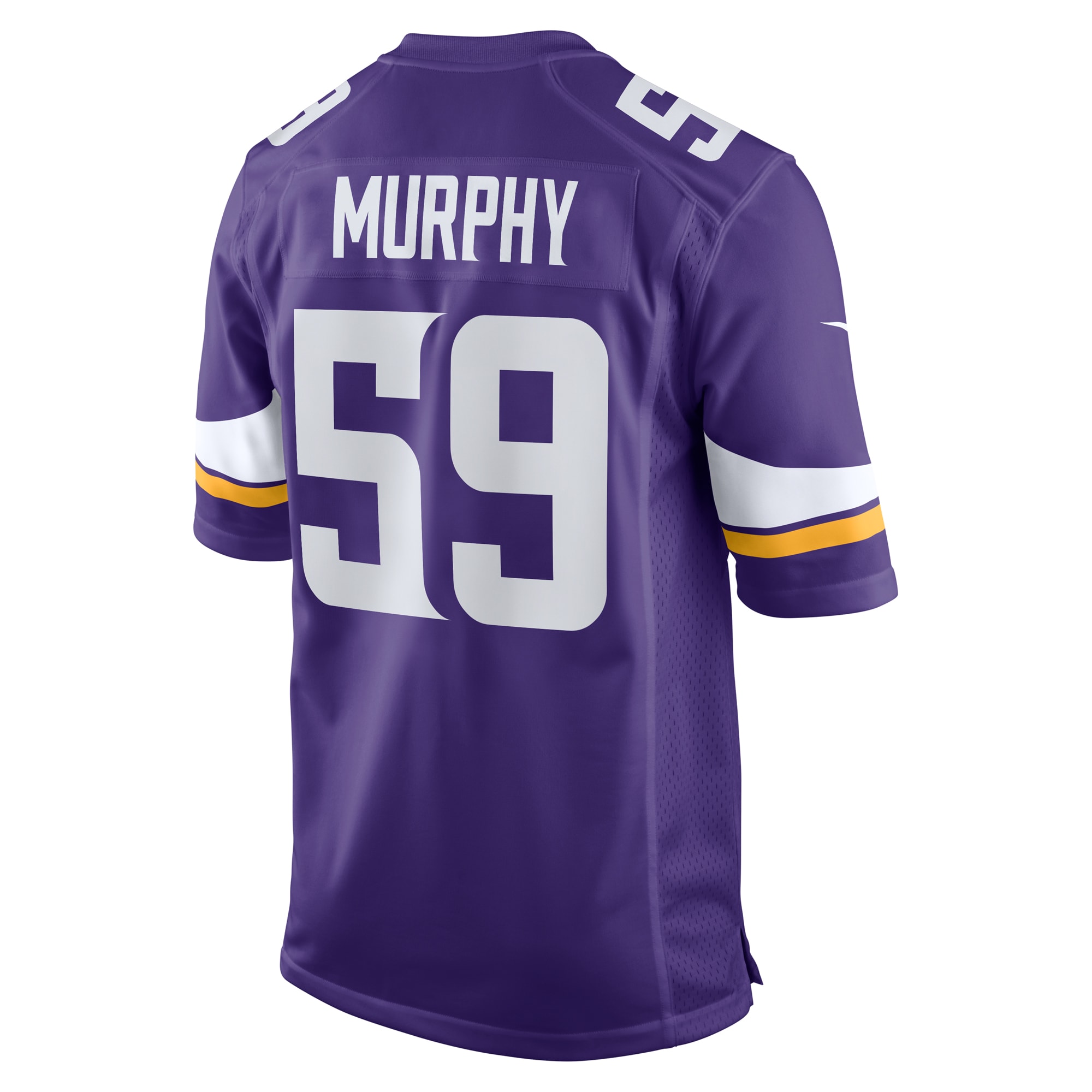 Minnesota Vikings Gabriel Murphy Purple Game NFL Jersey Men's