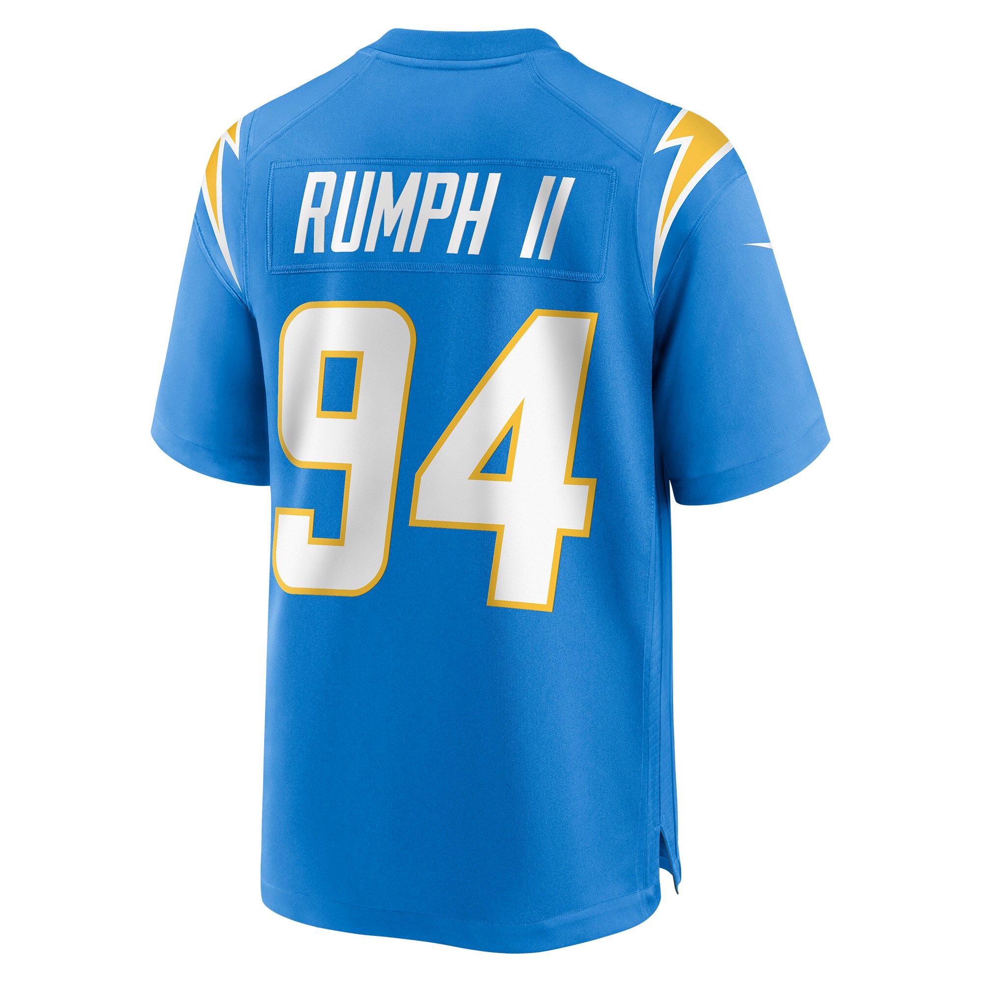 Los Angeles Chargers Chris Rumph II Powder Blue Game NFL Jersey Men's