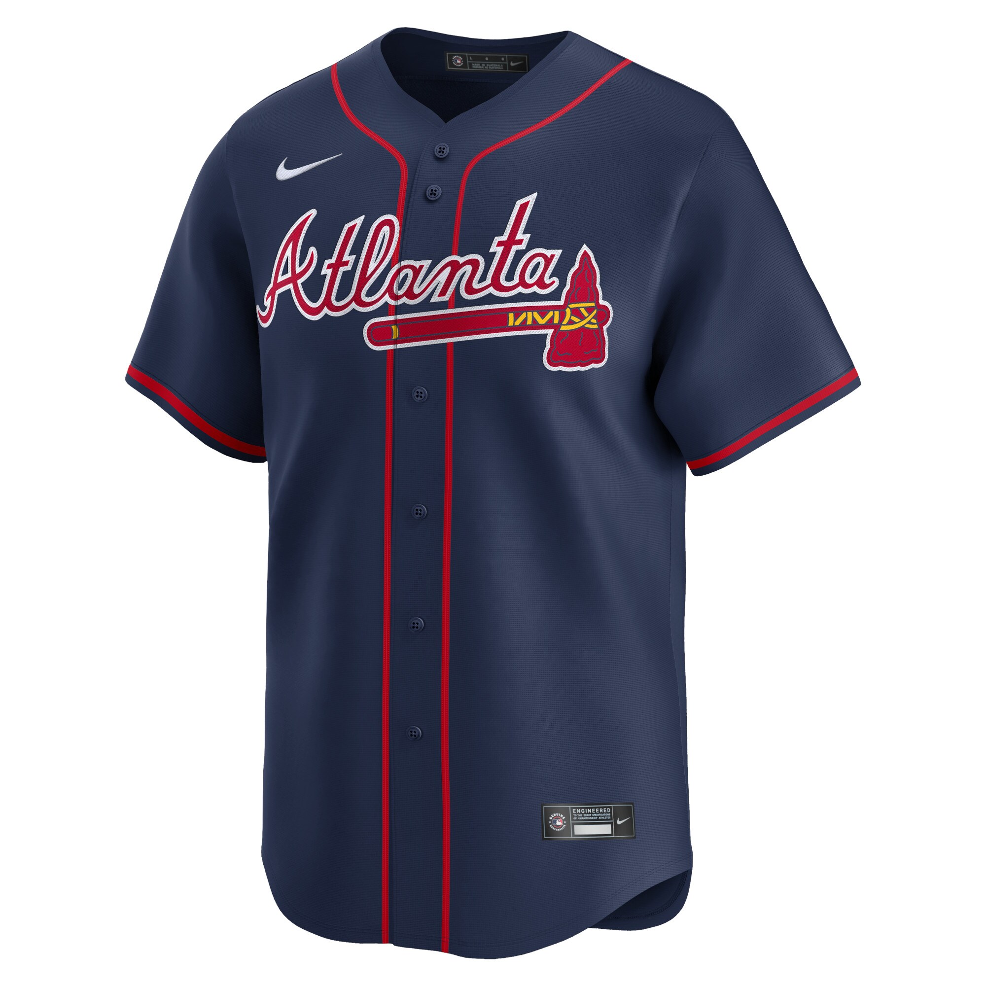 Atlanta Braves Matt Olson Navy Alternate Limited Player MLB Jersey Men's