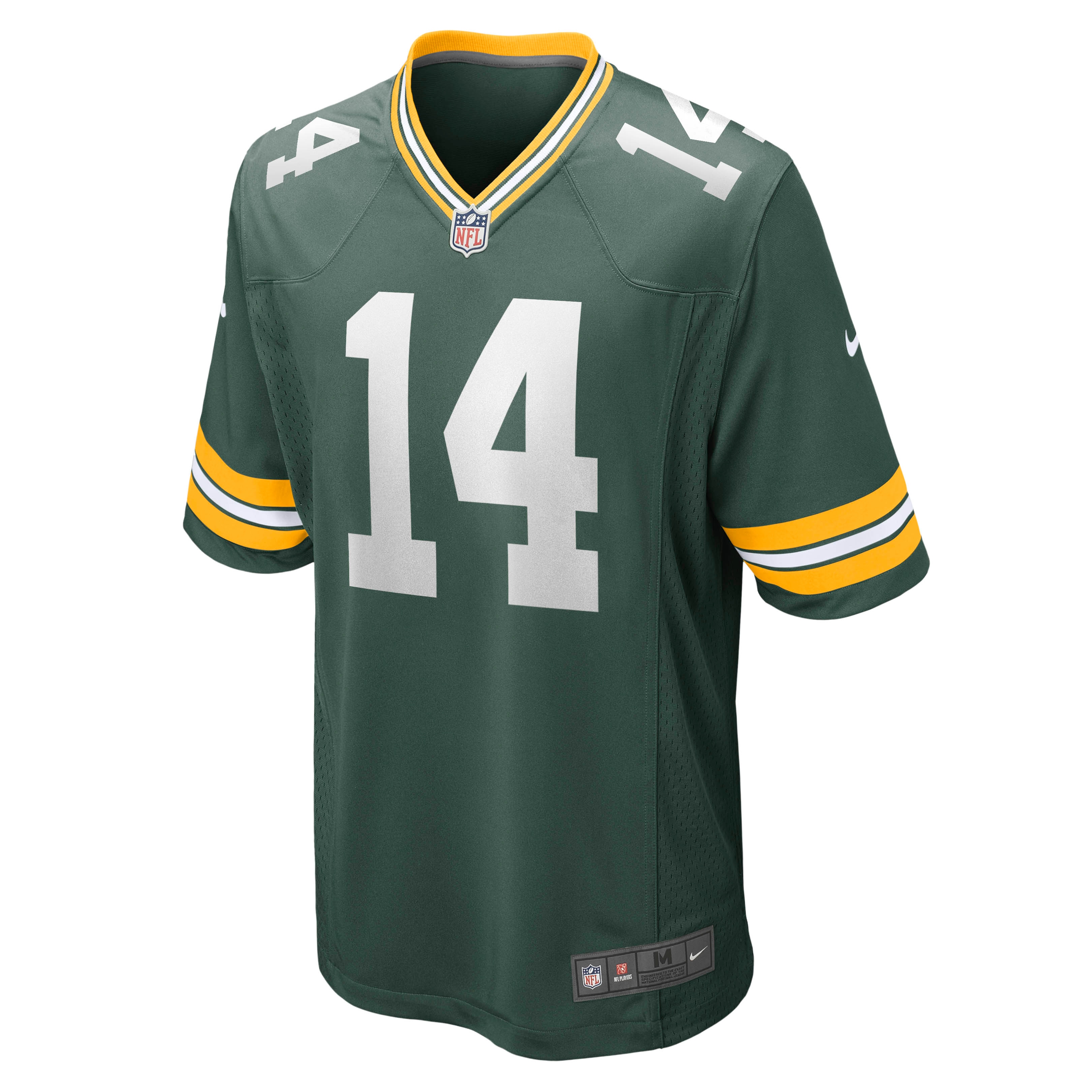 Green Bay Packers Don Hutson Green Retired Player NFL Jersey Men's