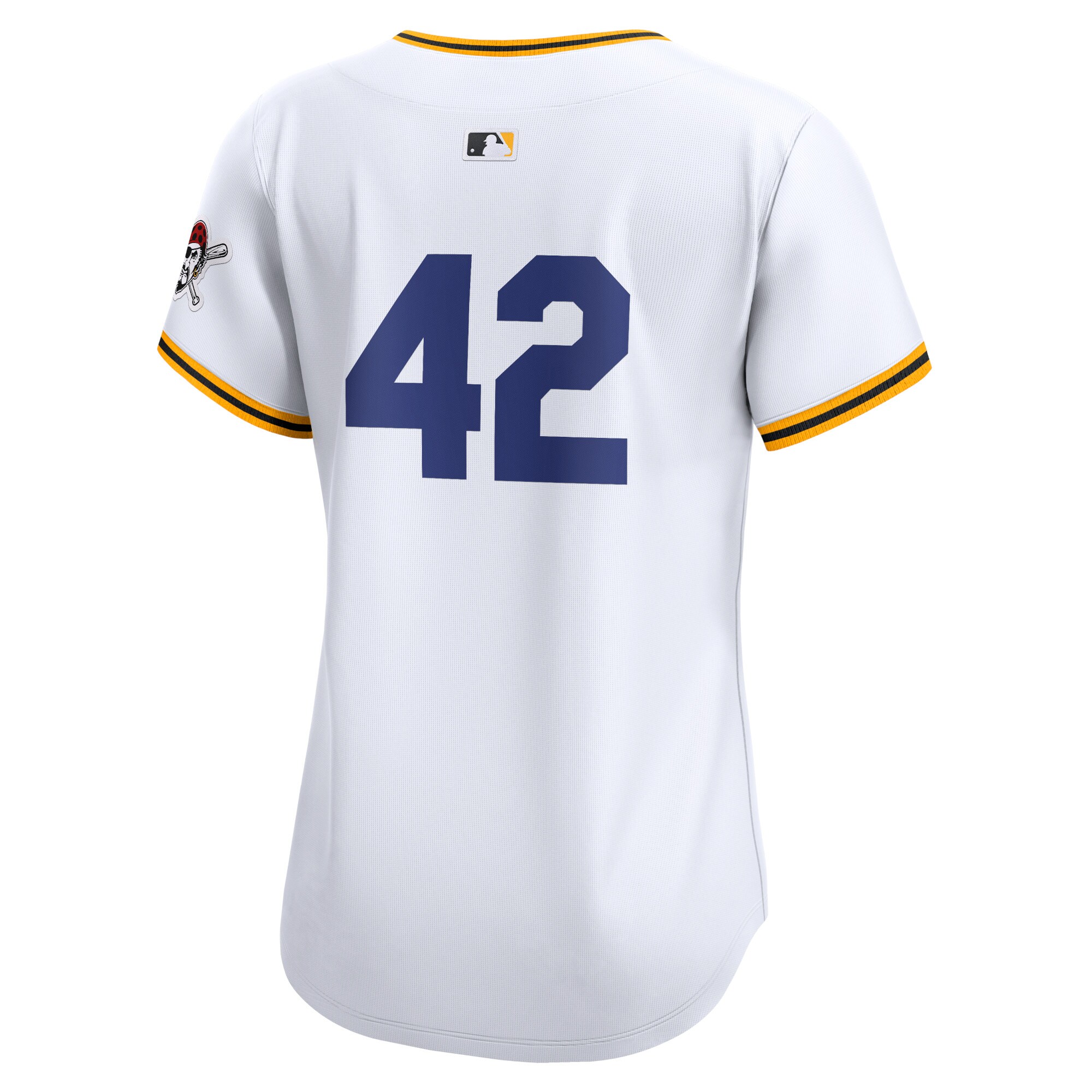 Pittsburgh Pirates White 2024 Jackie Robinson Day Home Limited MLB Jersey Women's