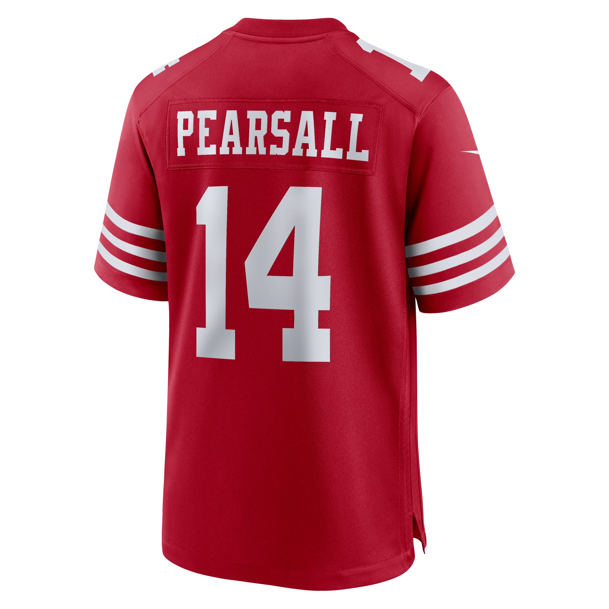 San Francisco 49ers Ricky Pearsall Scarlet Player Game NFL Jersey Men's