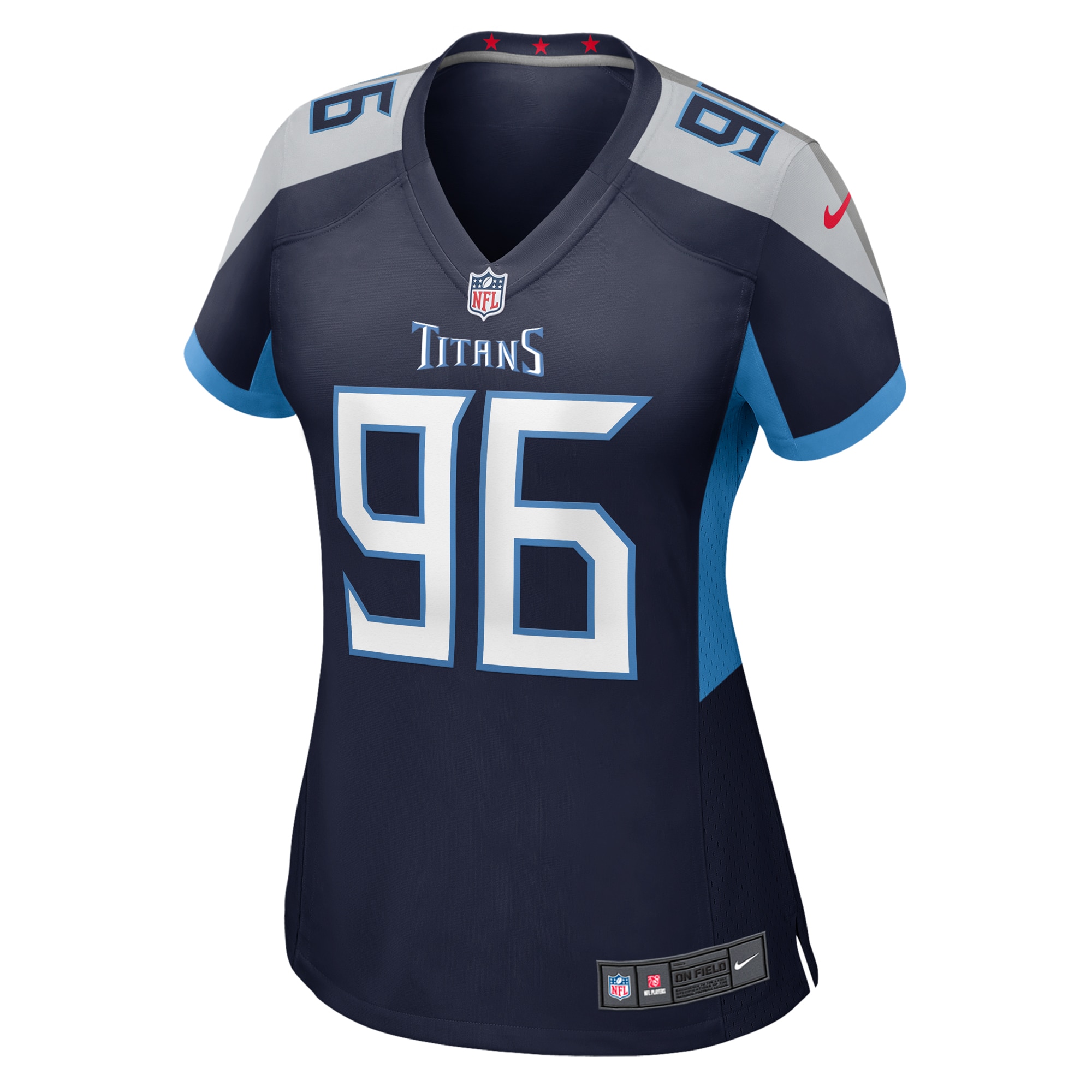 Tennessee Titans TK McLendon Jr. Navy Game NFL Jersey Women's