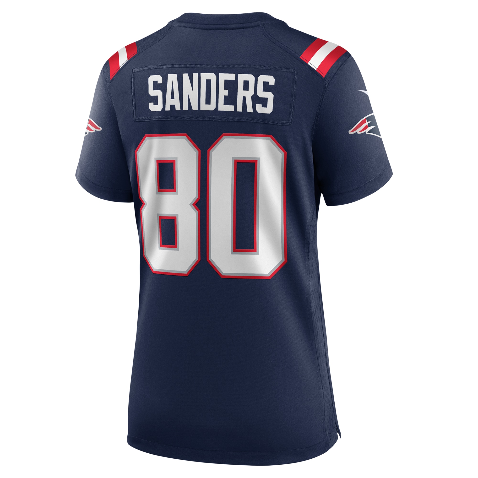 New England Patriots Braylon Sanders Navy Game NFL Jersey Women's