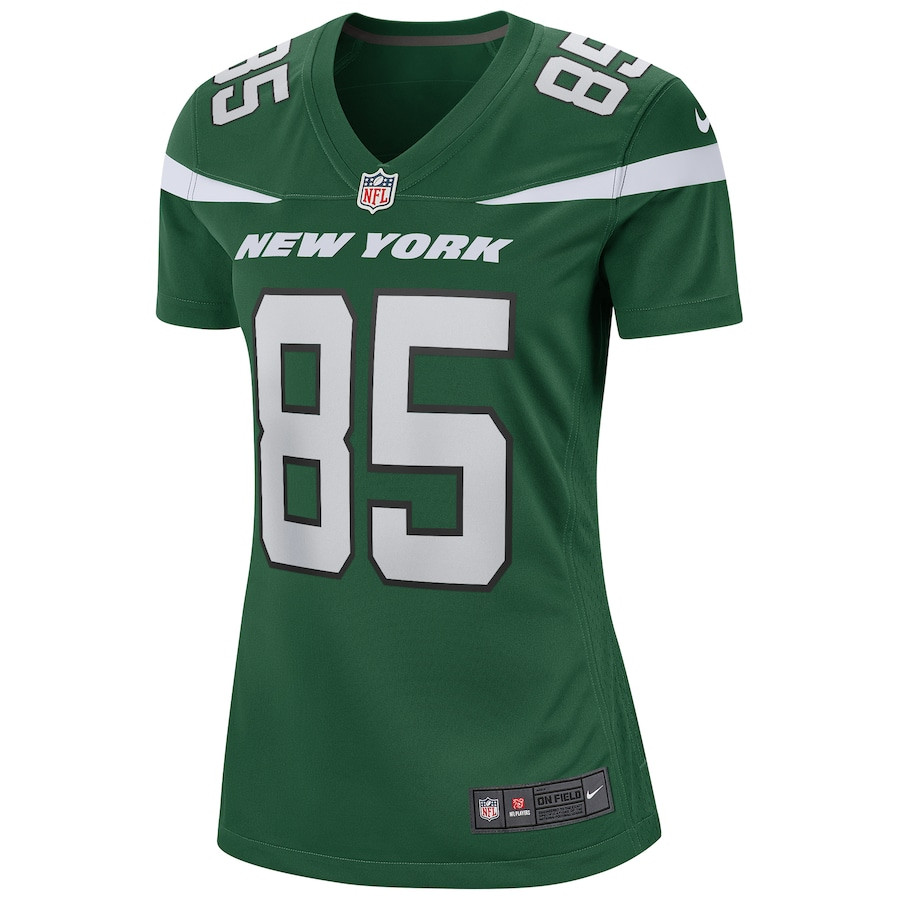 Wesley Walker 85 New York Jets Game Retired Green NFL Jersey Women's