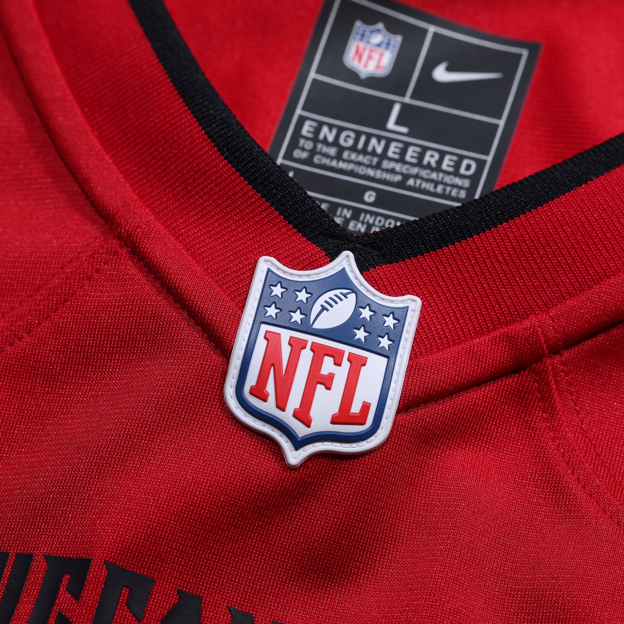 Tampa Bay Buccaneers Vita Vea Red Game NFL Jersey Men's