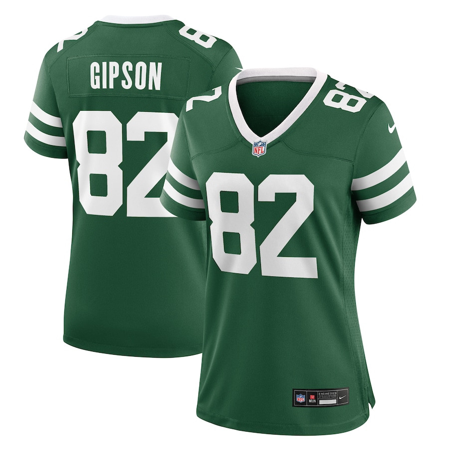 Xavier Gipson 82 New York Jets Team Game Legacy Green NFL Jersey Women's