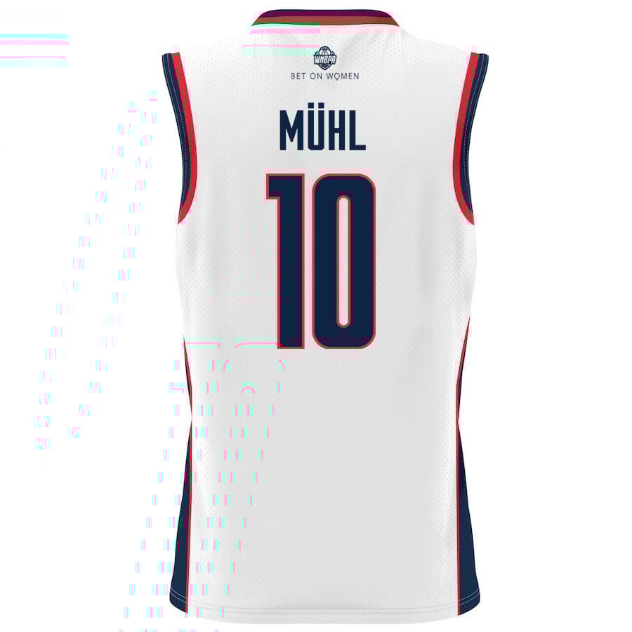 Nika Muhl 10 UConn Huskies 2024 White Unisex NCAA Jersey Unisex