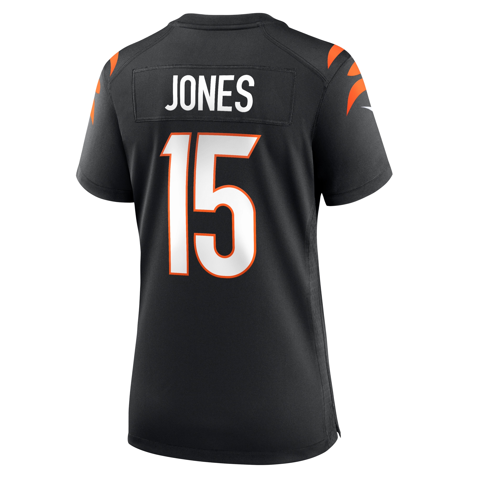 Cincinnati Bengals Charlie Jones Black Team Game NFL Jersey Women's