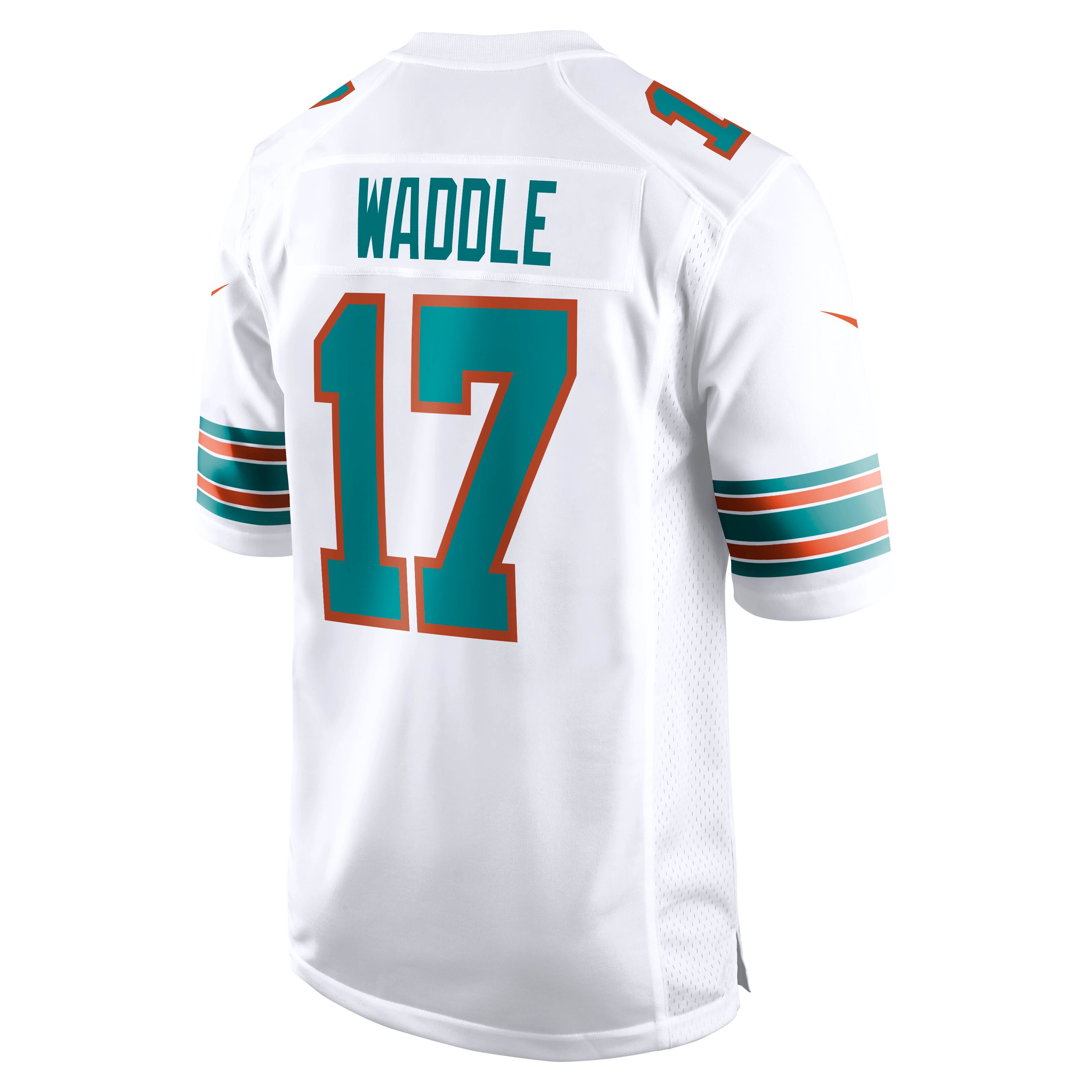 Miami Dolphins Jaylen Waddle White Game NFL Jersey Men's