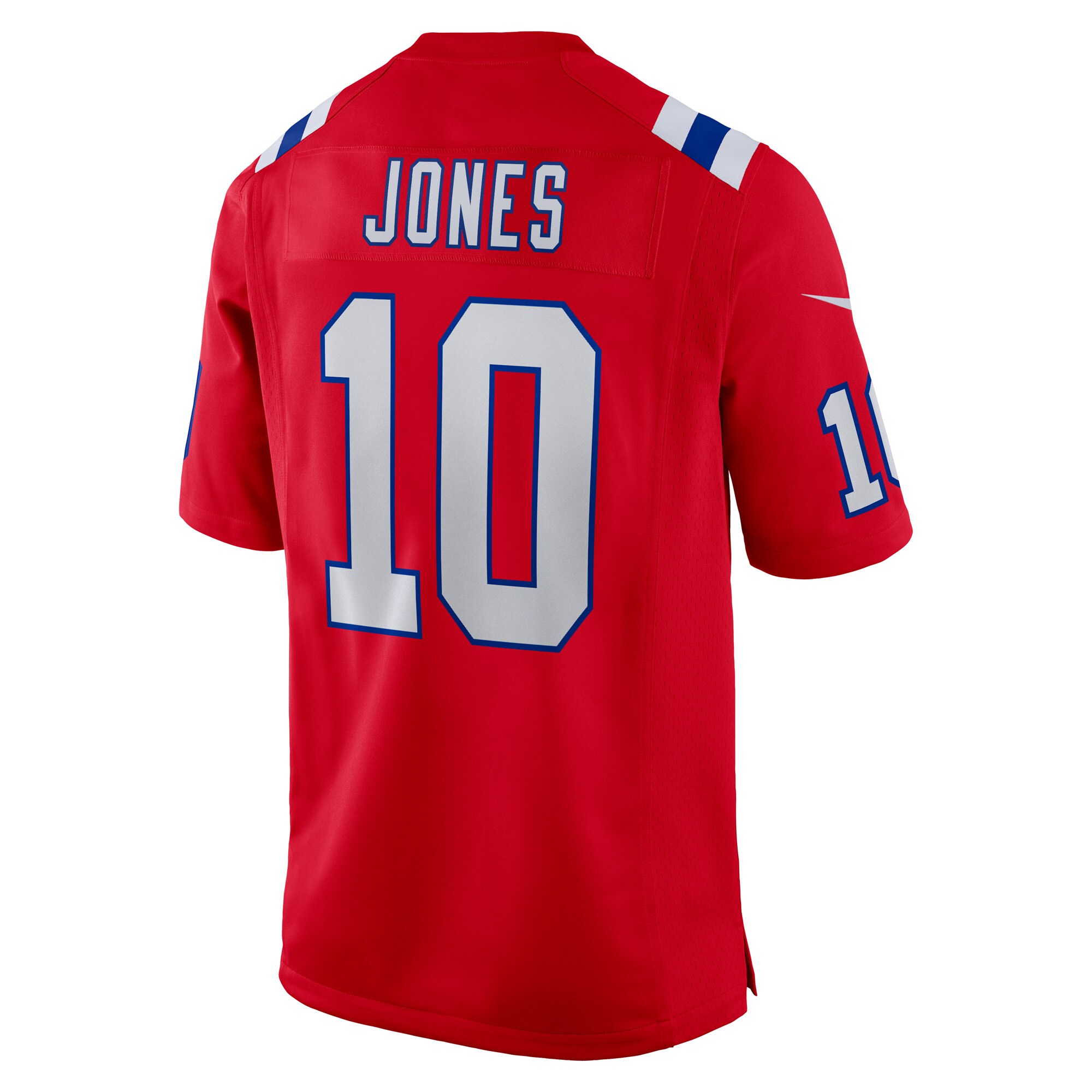 New England Patriots Mac Jones Red Game NFL Jersey Men's