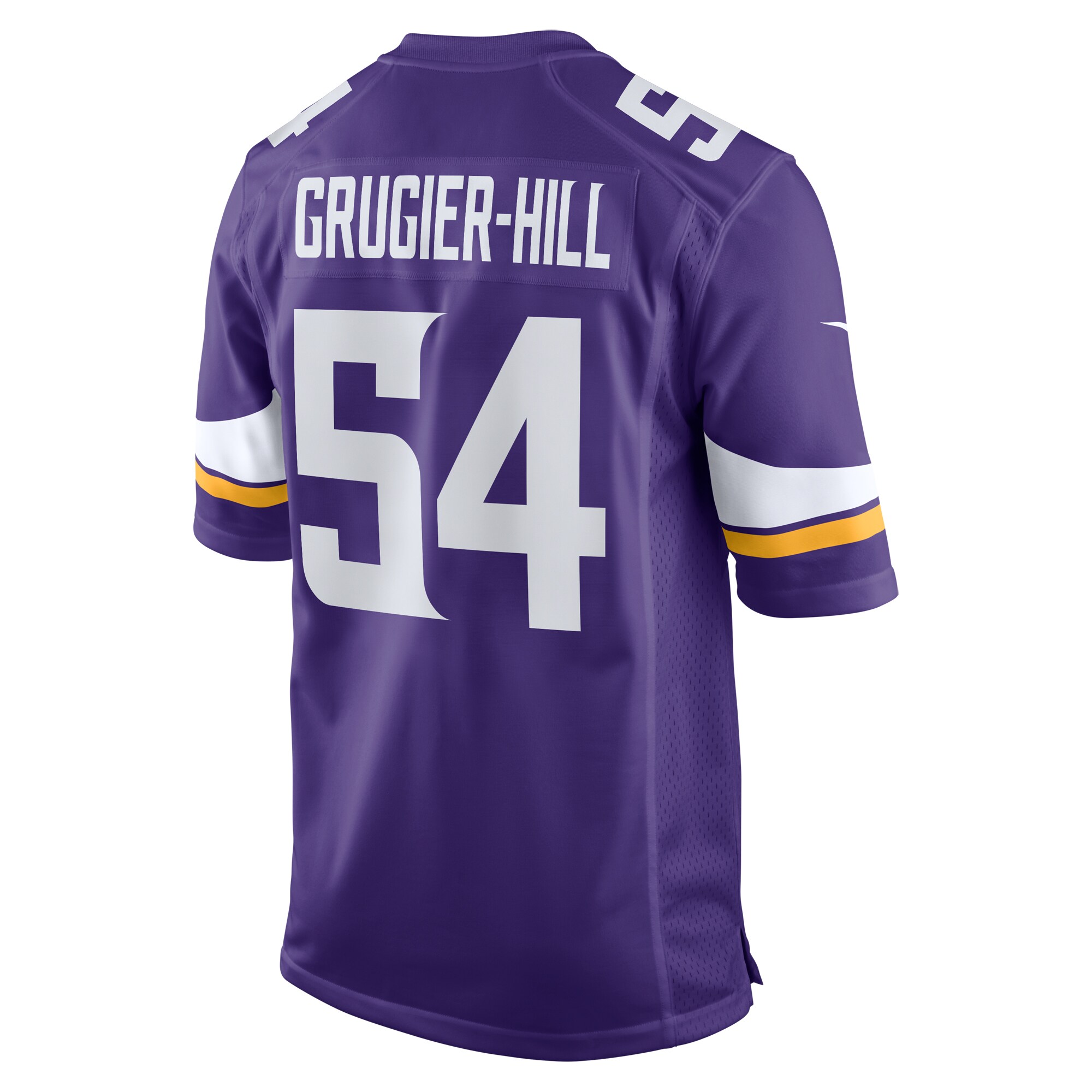 Minnesota Vikings Kamu Grugier-Hill Purple Game NFL Jersey Men's
