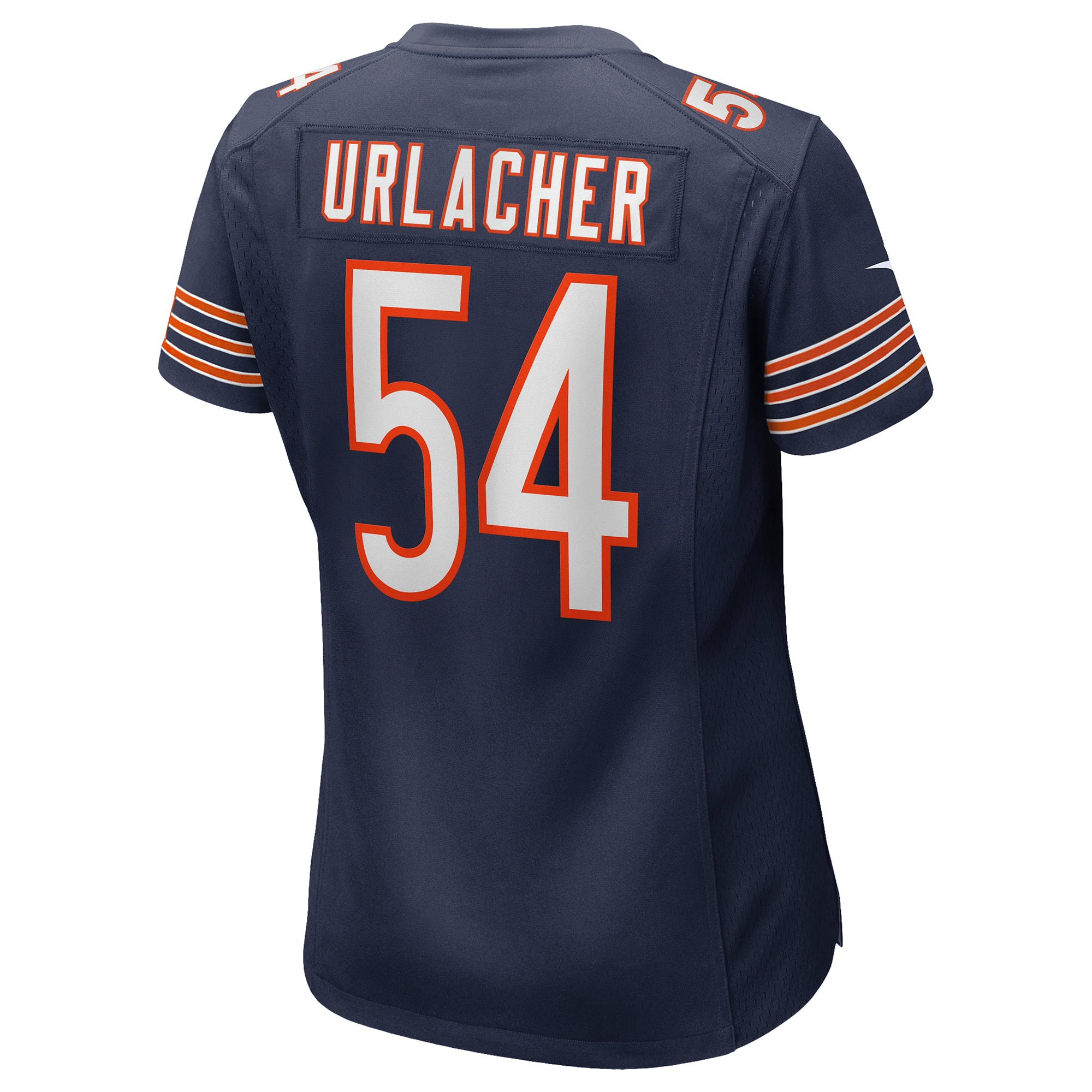 Chicago Bears Brian Urlacher Navy Game Retired Player NFL Jersey Women's