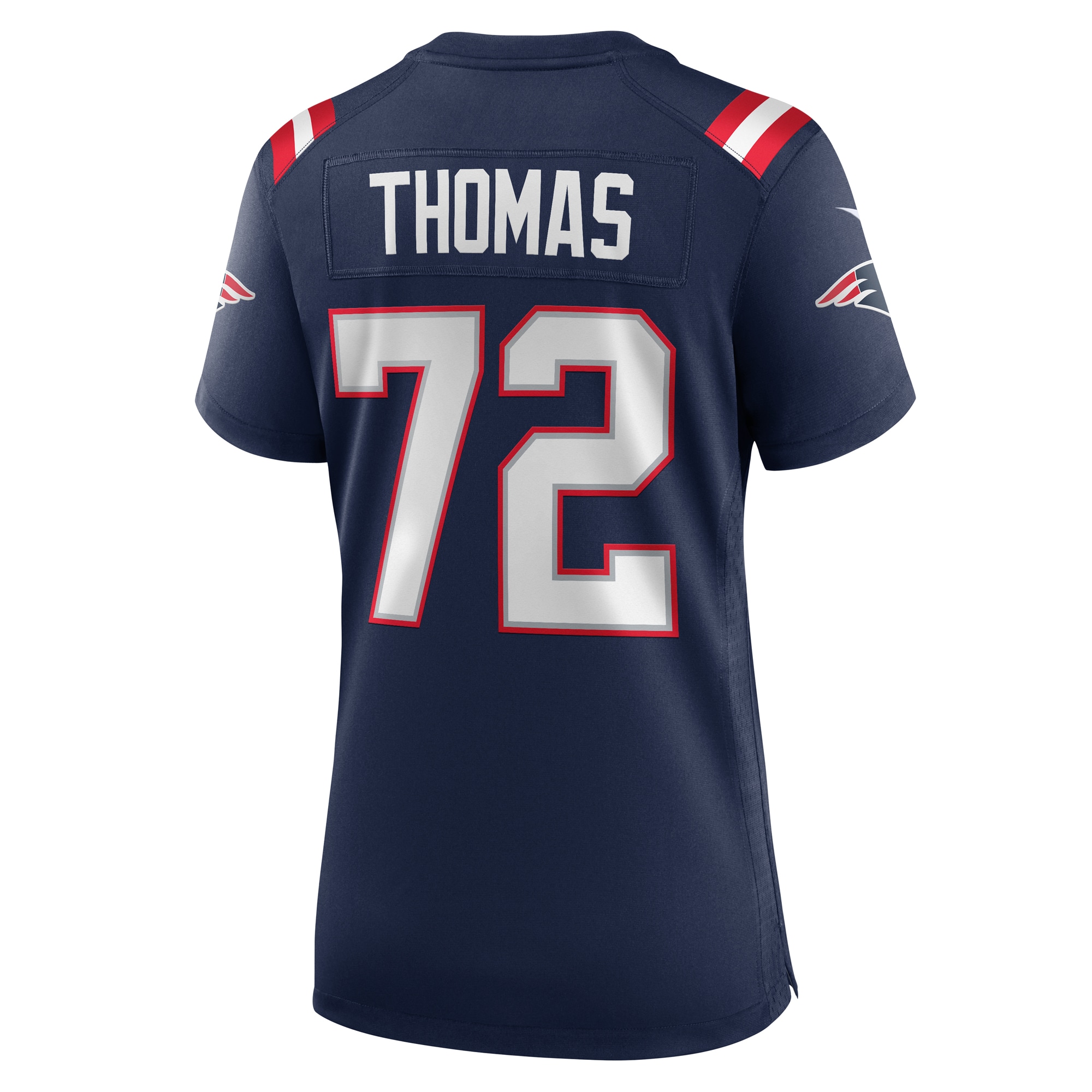 New England Patriots Zach Thomas Navy Game NFL Jersey Women's