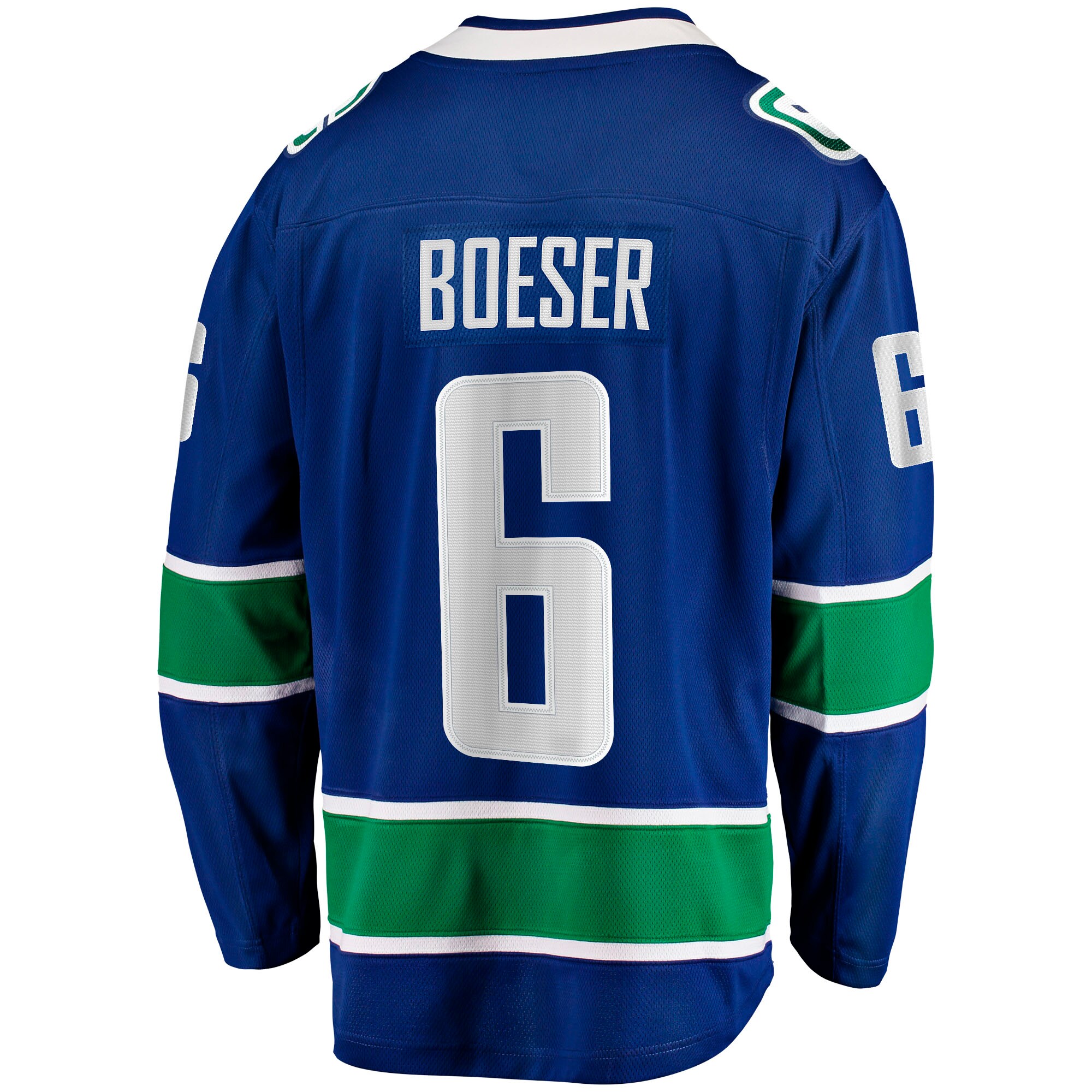 Vancouver Canucks Brock Boeser Blue Home Breakaway NHL Jersey Men's