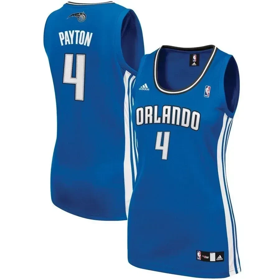 Elfrid Payton Orlando Magicc Road Blue NBA Jersey Women's