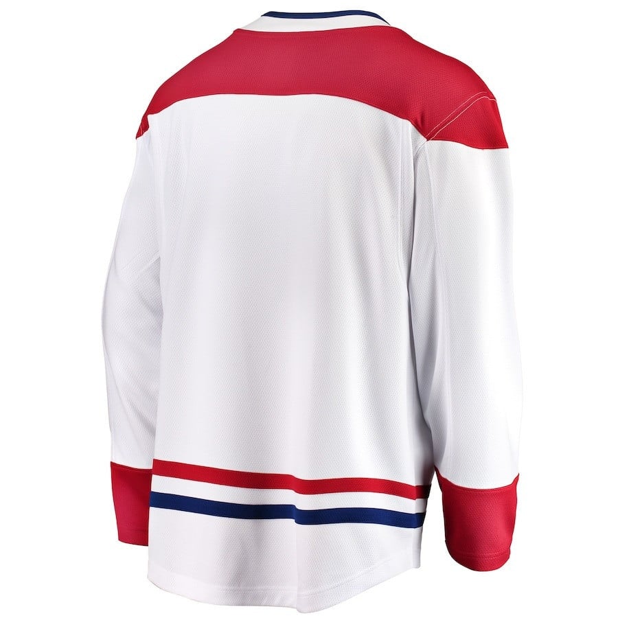 David Reinbacher #5 Montreal Canadiens 2023 Draft Away White NHL Jersey Men's