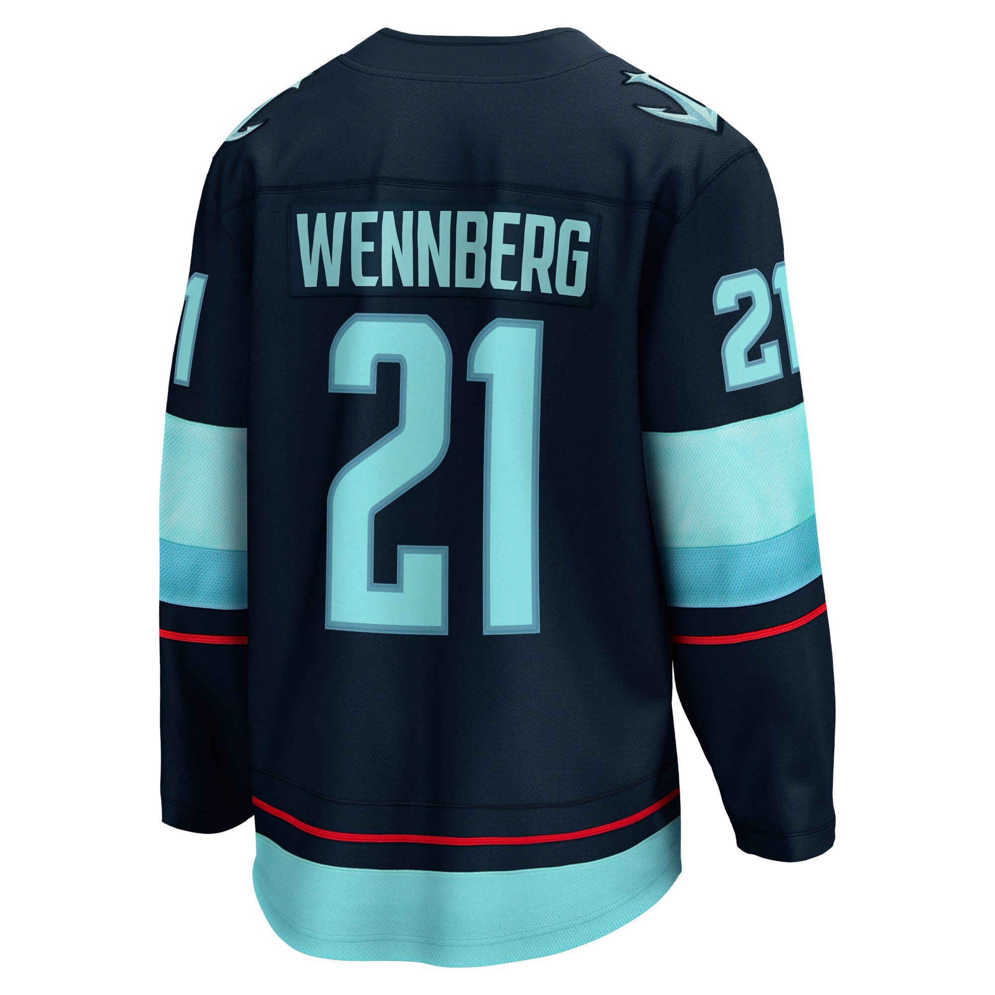 Seattle Kraken Alexander Wennberg Navy Home Breakaway Player NHL Jersey Men's