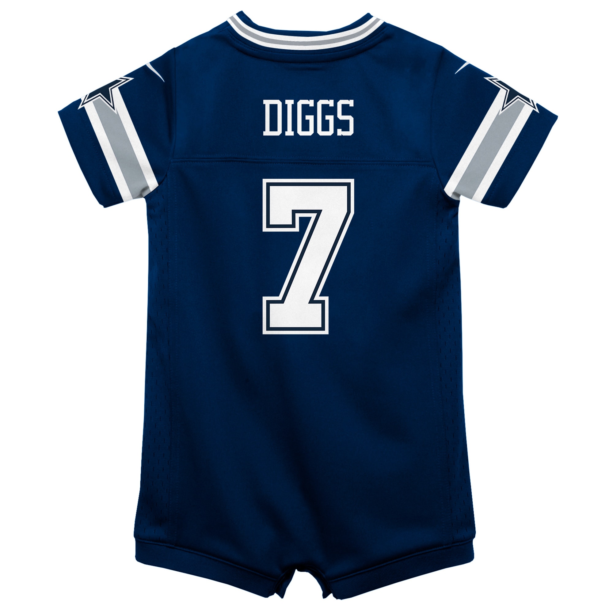 Infant Dallas Cowboys Trevon Diggs Navy Game Romper NFL Jersey Men's