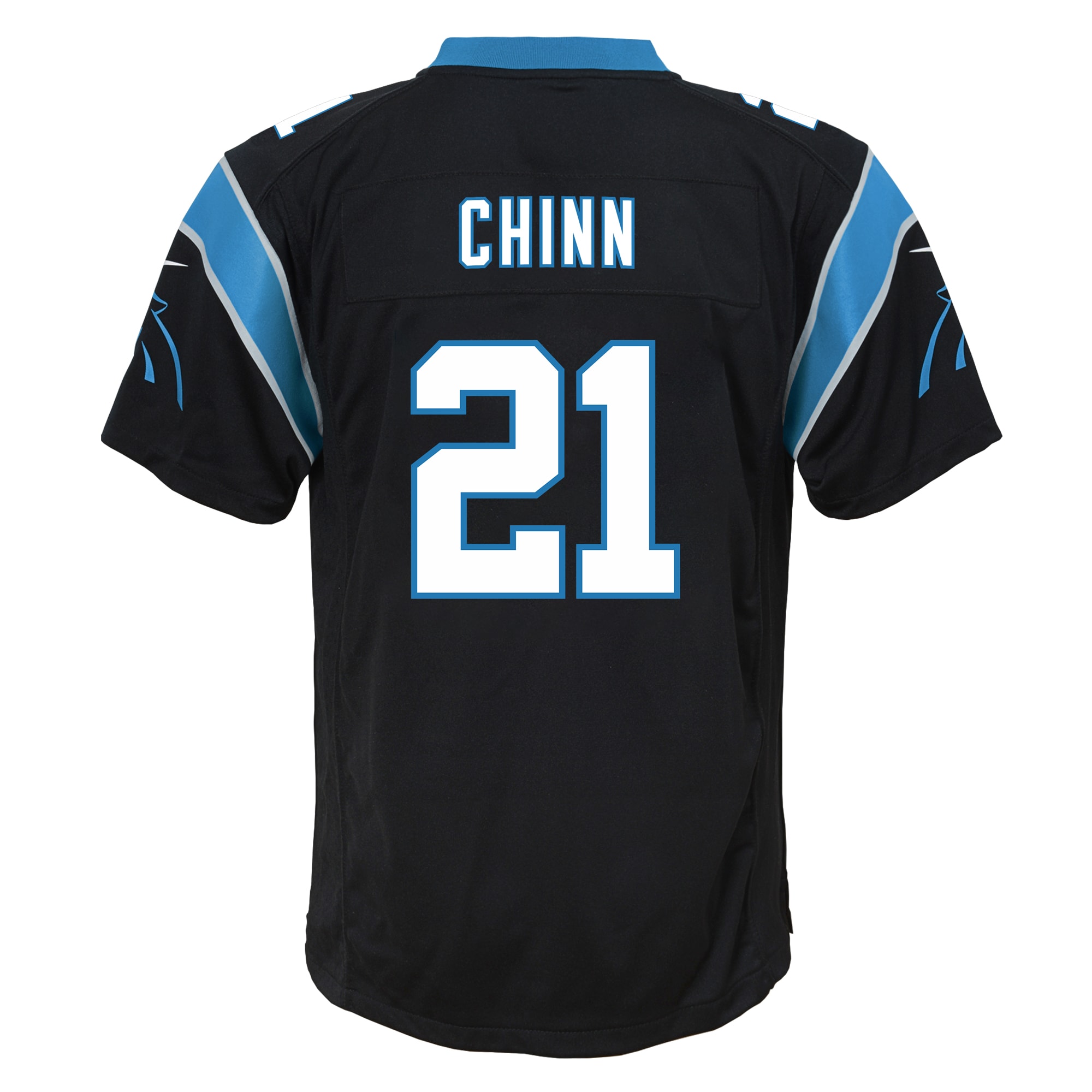 Carolina Panthers Jeremy Chinn Black Game NFL Jersey Youth