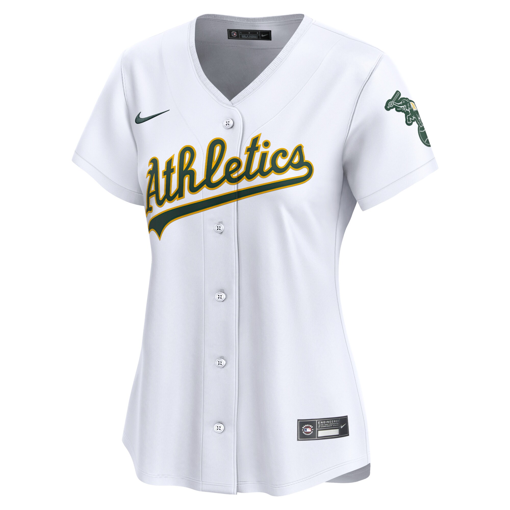 Oakland Athletics White Home Limited MLB Jersey Women's