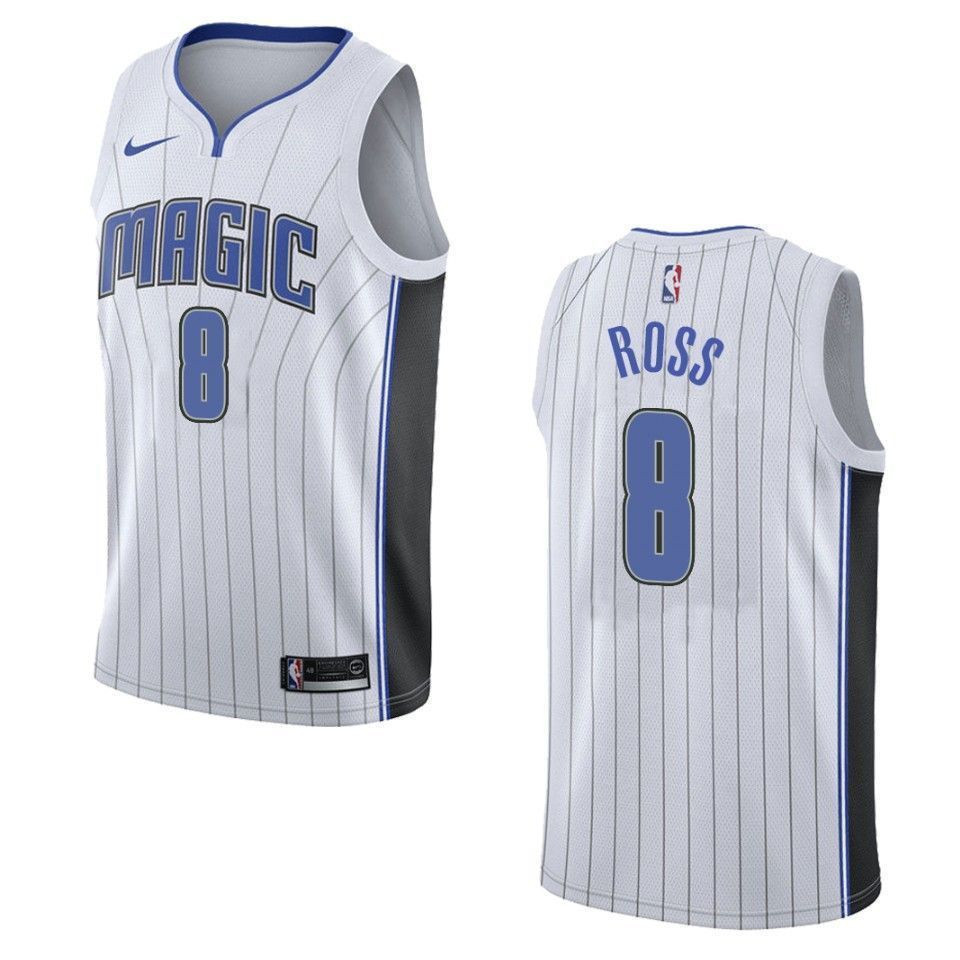 Orlando Magicc 8 Terrence Ross Association Swingman White NBA Jersey Men's