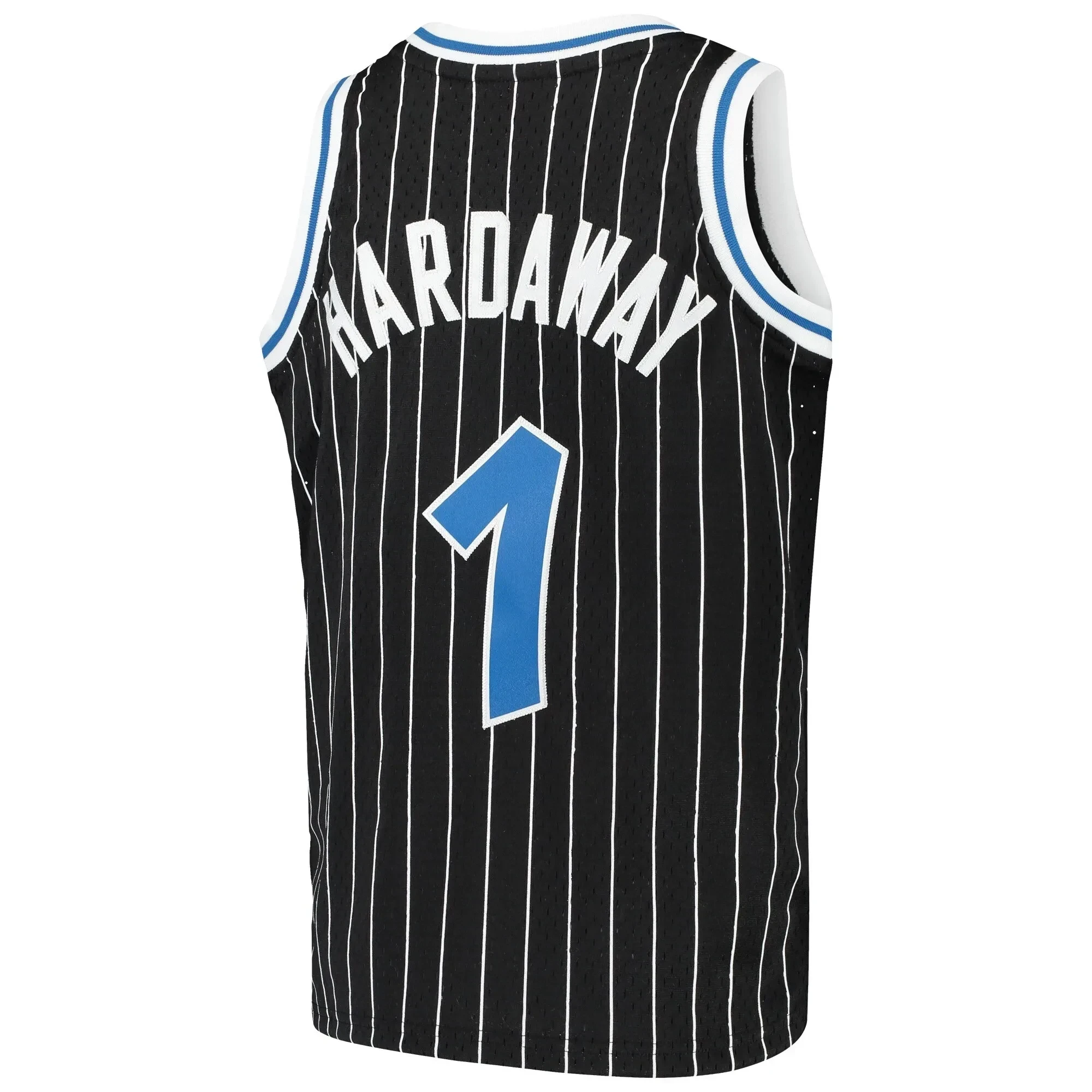 Penny Hardaway Orlando Magicc Mitchell&Nes Hardwood Classics Swingman Throwback Black NBA Jersey Youth