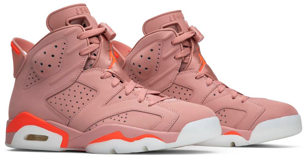 Aleali May x Wmns Air Jordan 6 Retro Millennial Pink CI0550-600