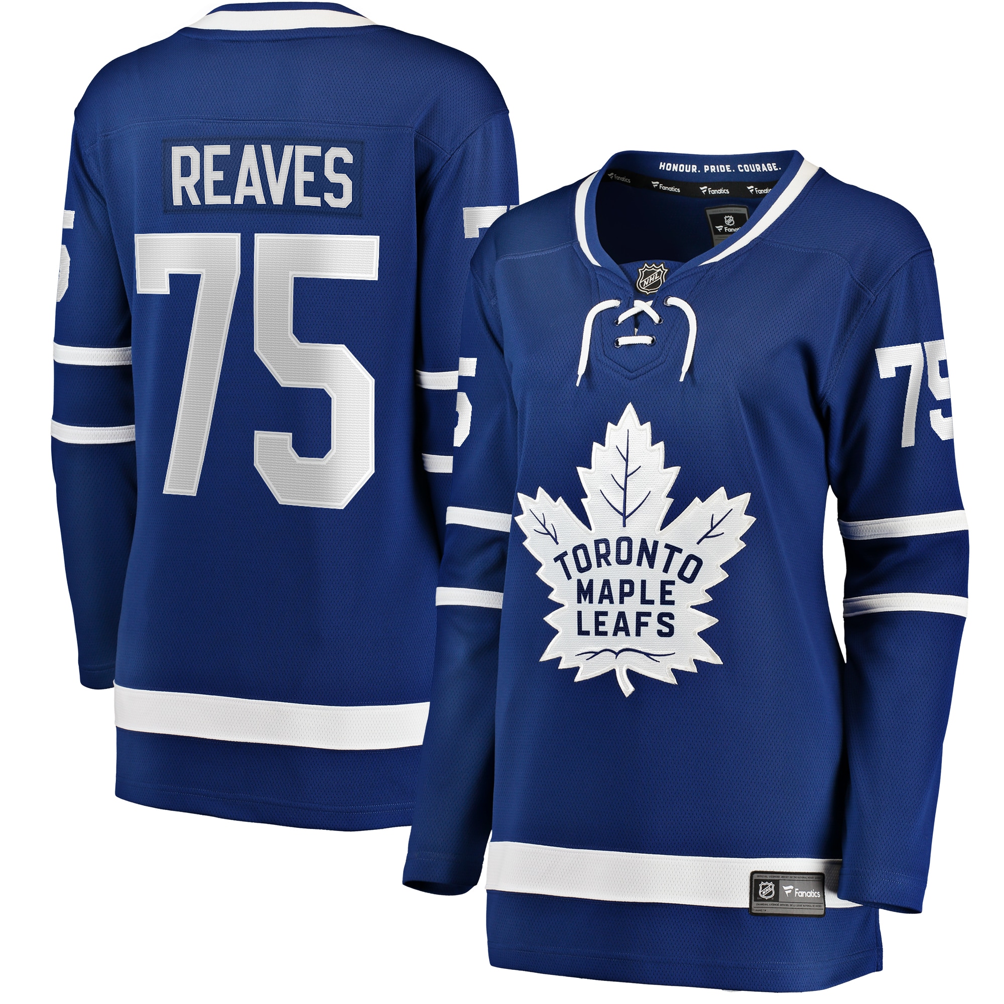 Toronto Maple Leafs Ryan Reaves Blue Home Breakaway Player NHL Jersey Women's