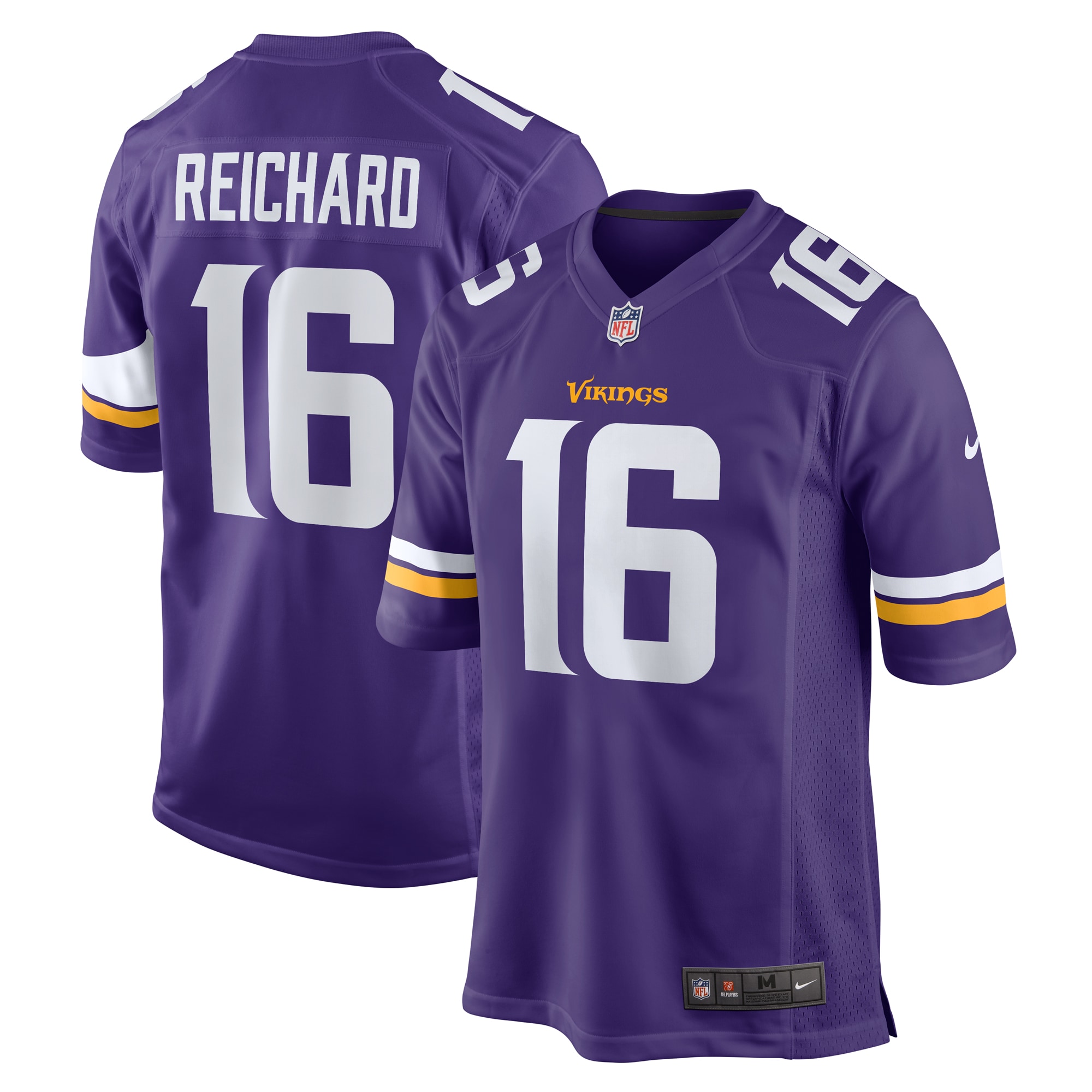 Minnesota Vikings Will Reichard Purple Game NFL Jersey Men's